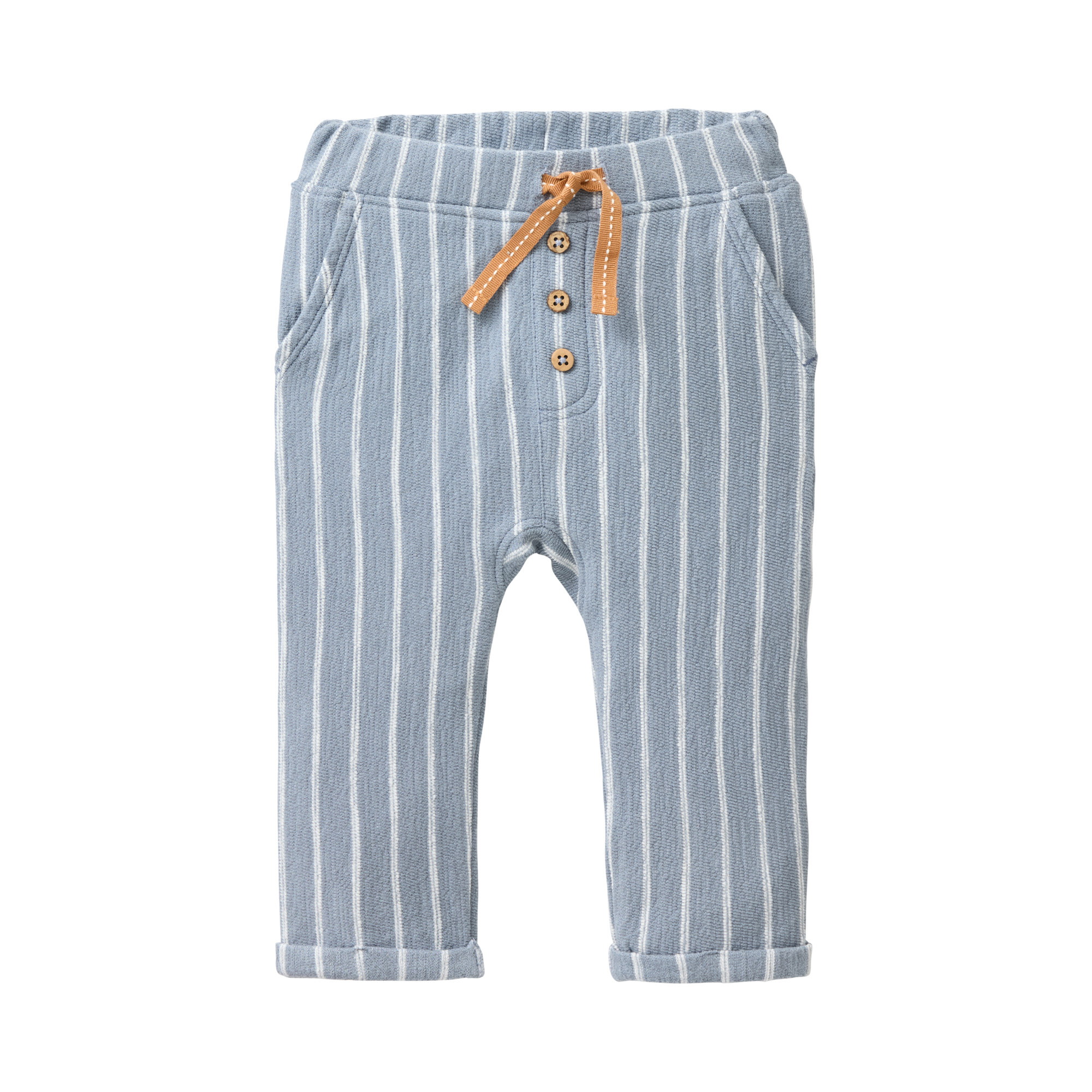 Lange Hosen, People Wear Organic, Blau – Produktansicht