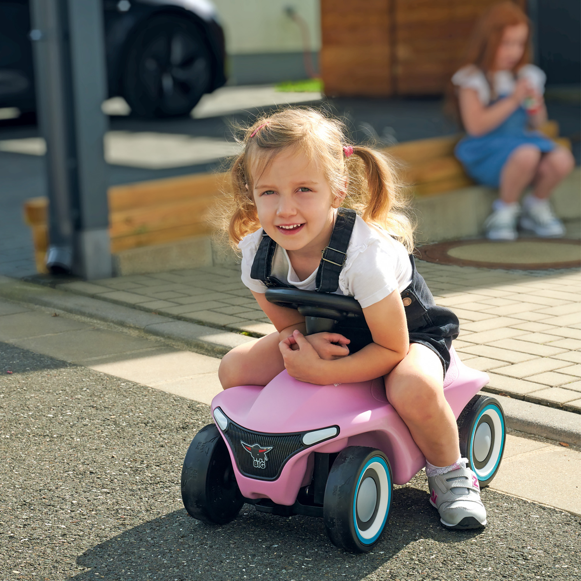 Bobby Car & Zubehör, BIG, Pink – Besonderheit: mit Flüsterrädern