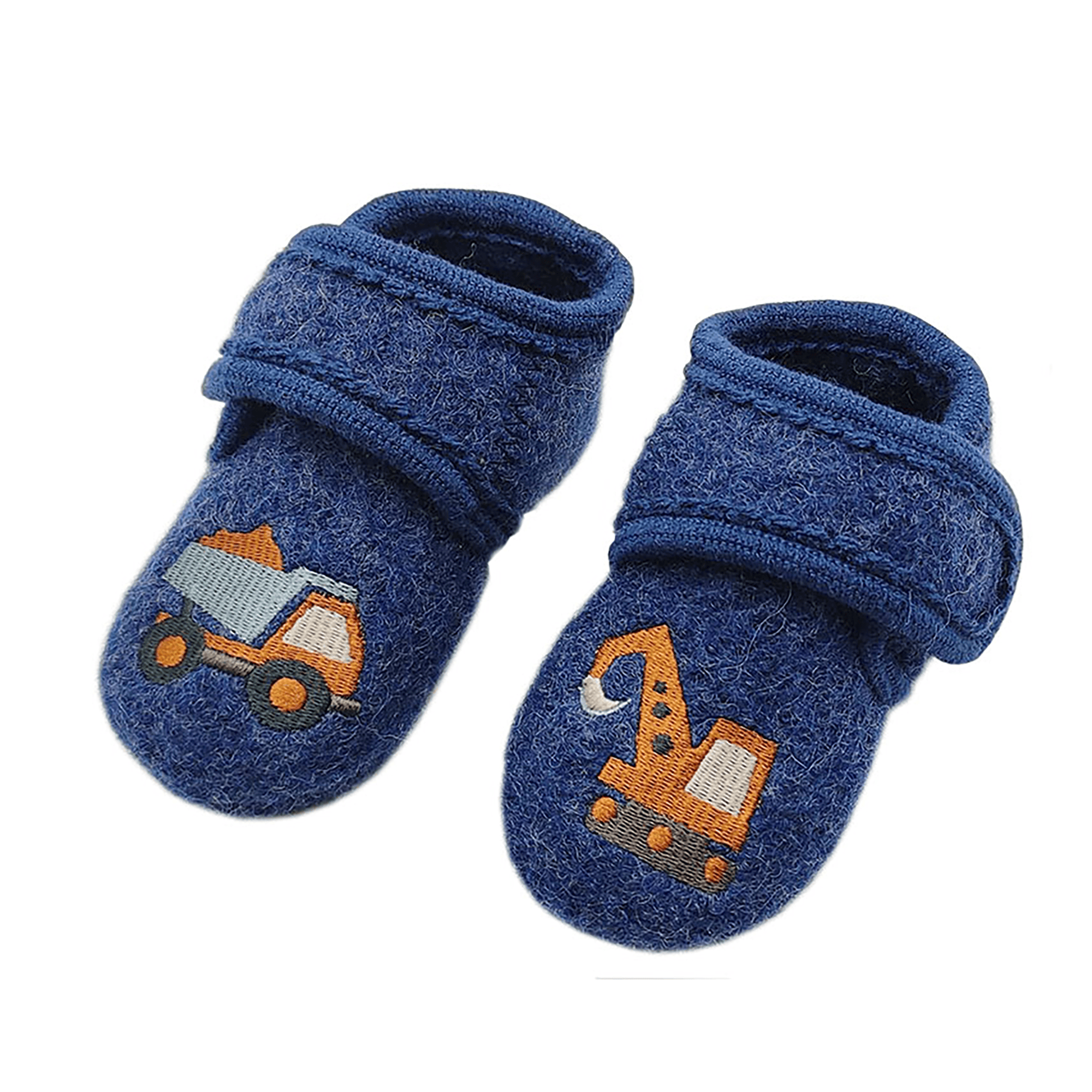 Krabbelschuhe, MaxiMo, Blau – Besonderheit: praktischer Klettverschluss