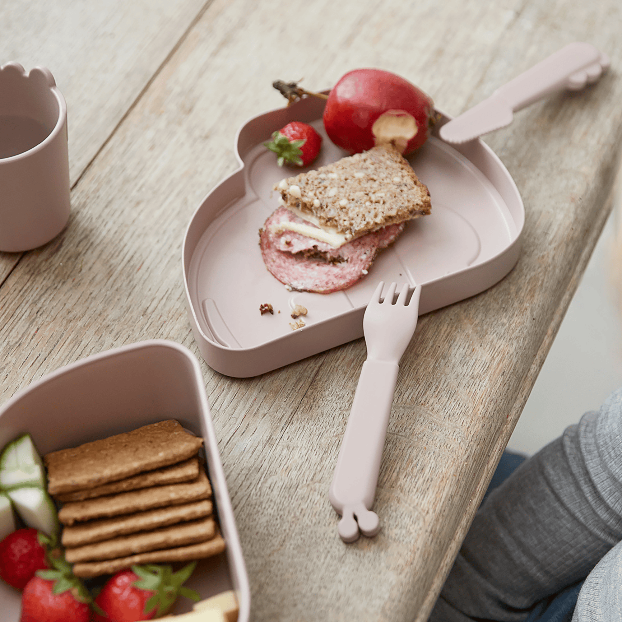 Brotdosen & Snackboxen, done by deer, Beige – Produktansicht