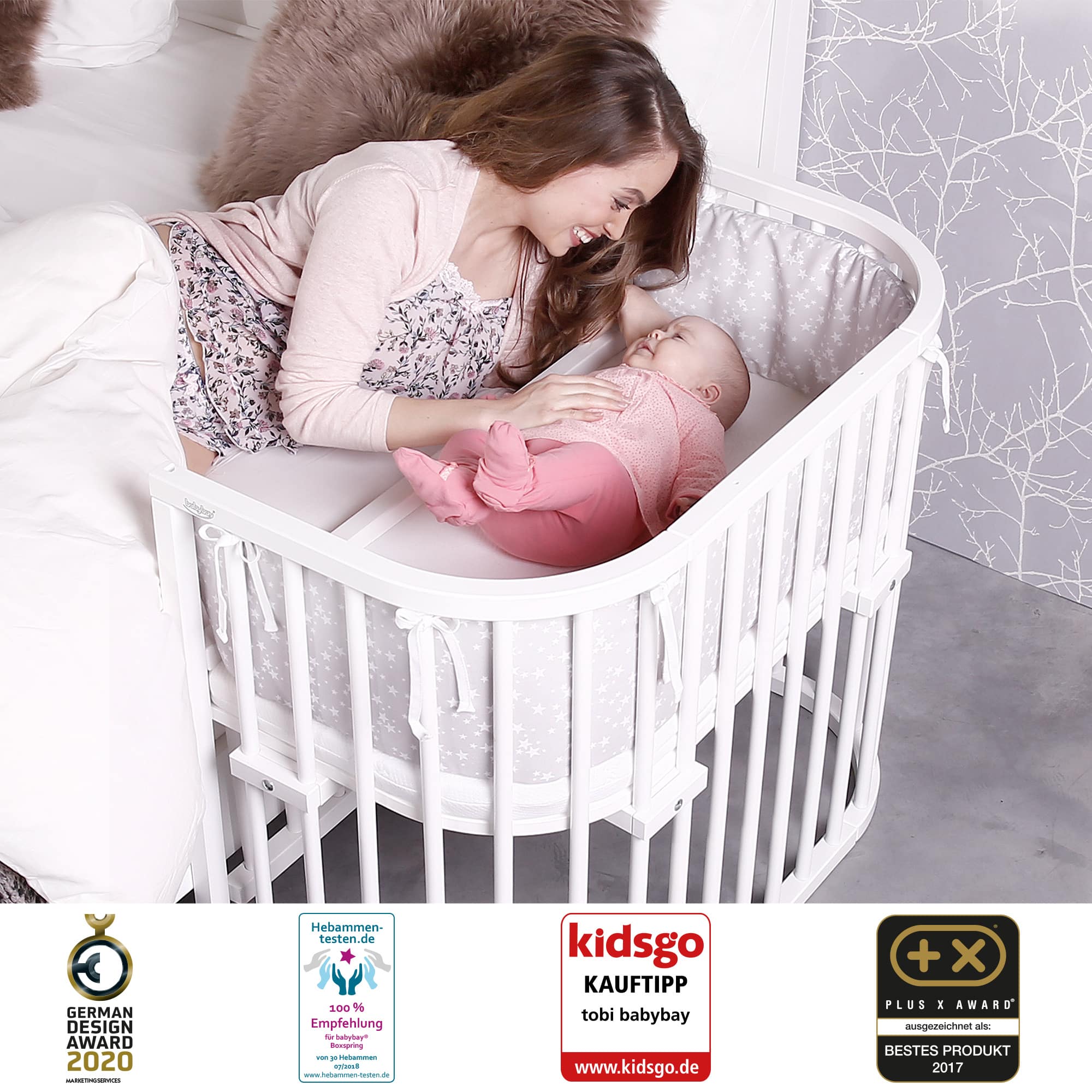Babybay Maxi Comfort Plus Weiß babybay Weiß 2000578977702 2