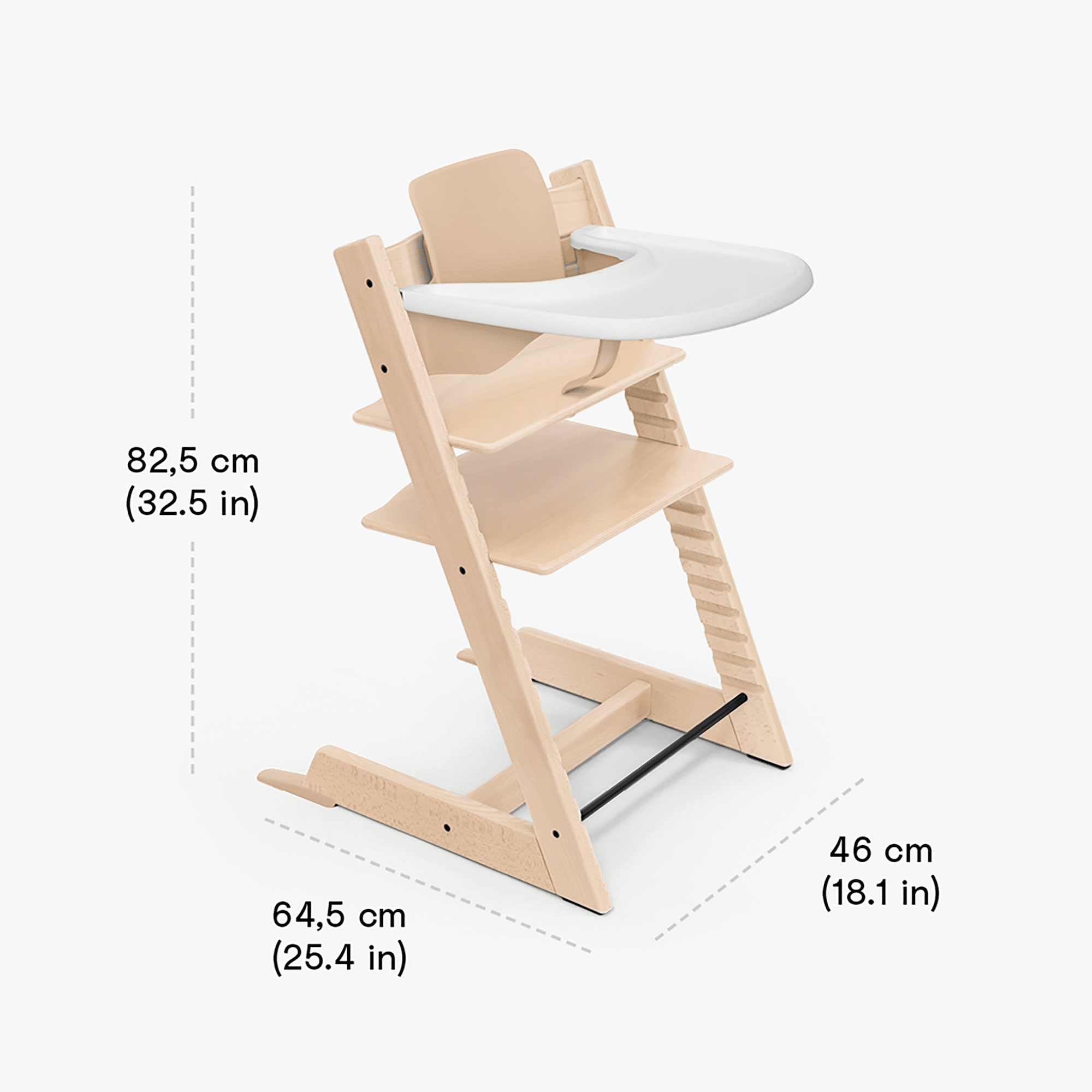 Hochstuhl Zubehör, STOKKE, Beige – Produktansicht