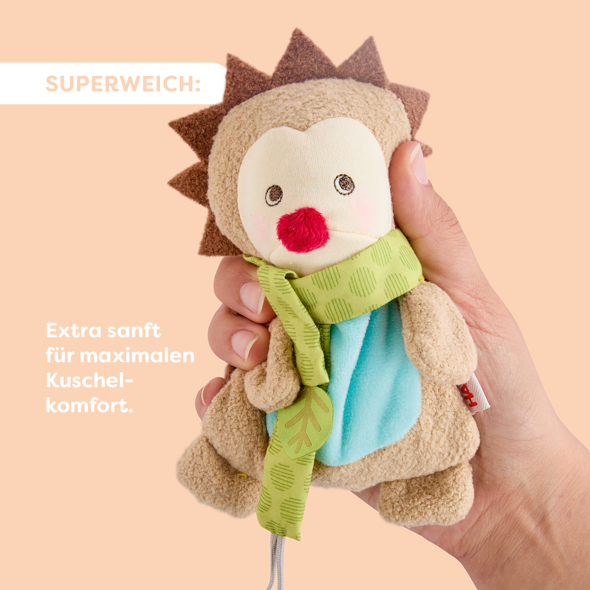 Kuscheltiere, HABA, Grün – Produktansicht
