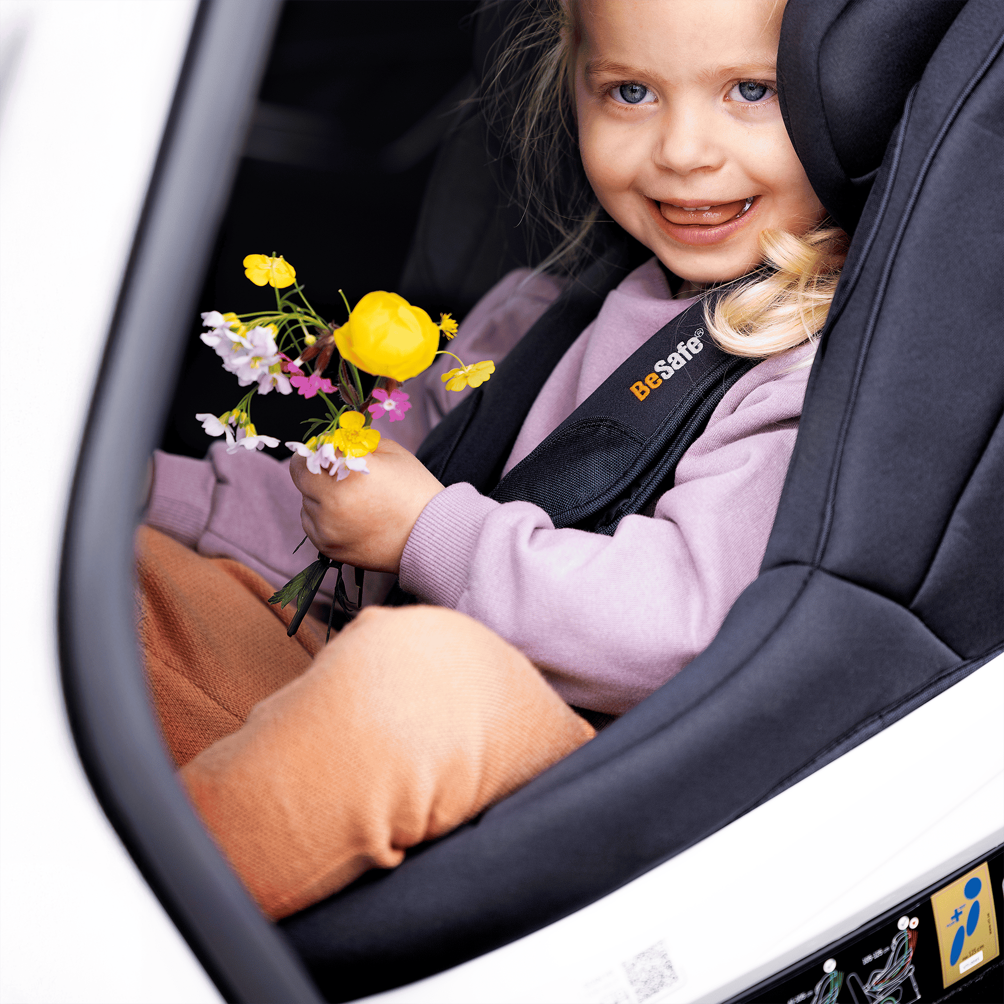 Reboarder 0-18 kg, Gruppe 0+/1, BeSafe, Schwarz – Produktansicht