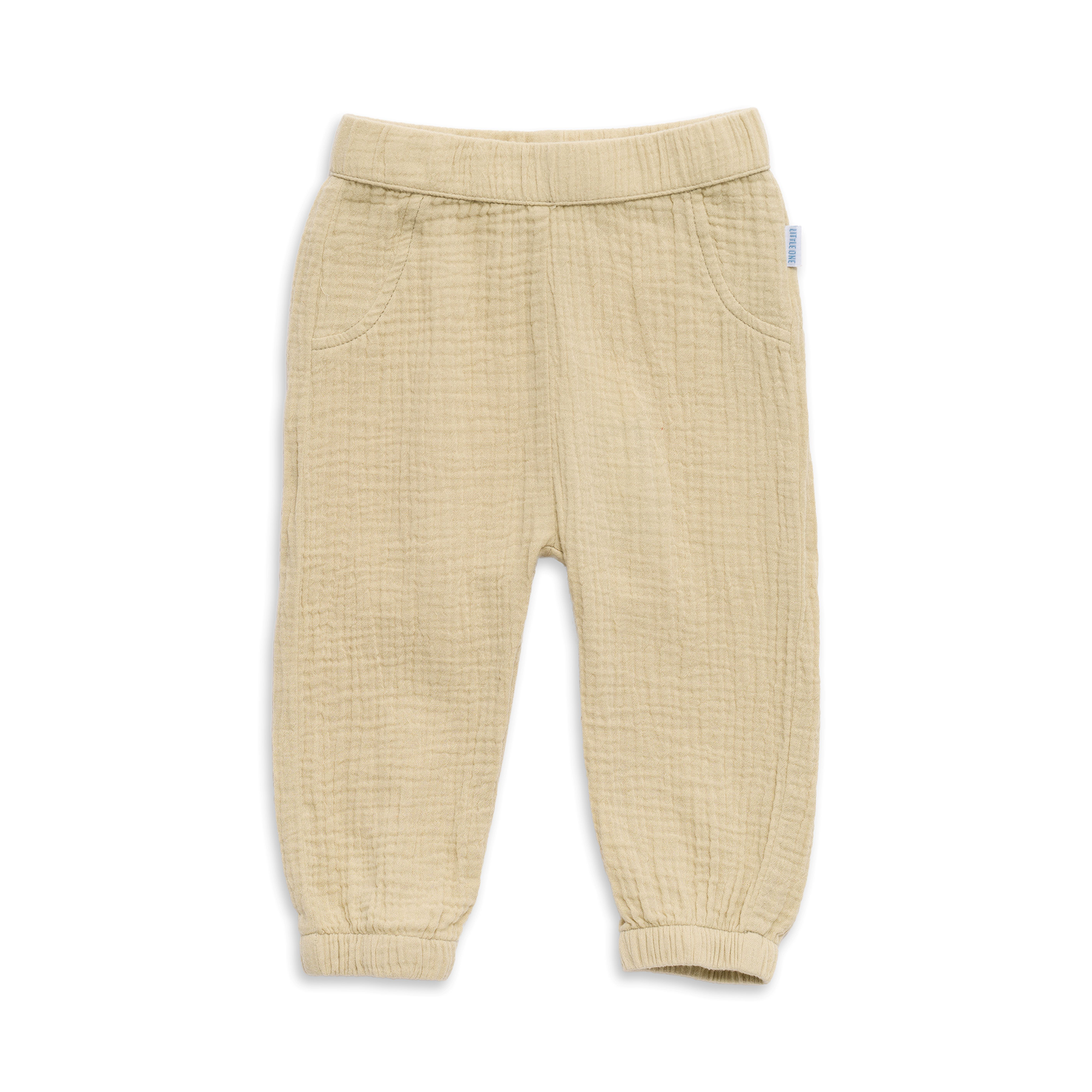 Musselin Hosen, LITTLE ONE, Grün – Besonderheit: aus 100% Baumwolle