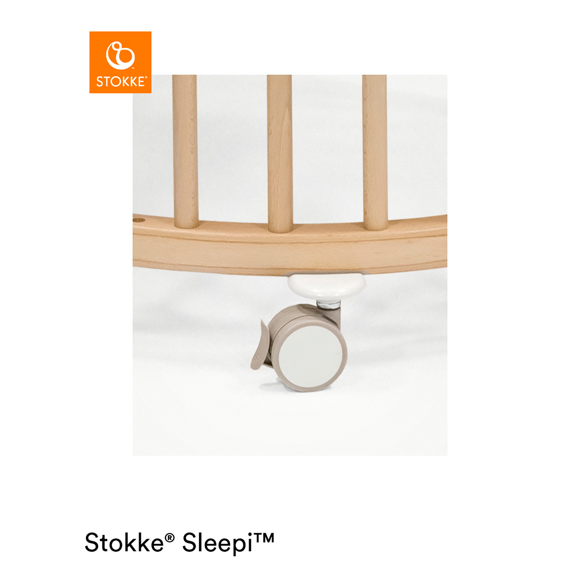 Gitterbetten, STOKKE, Beige – Produktansicht