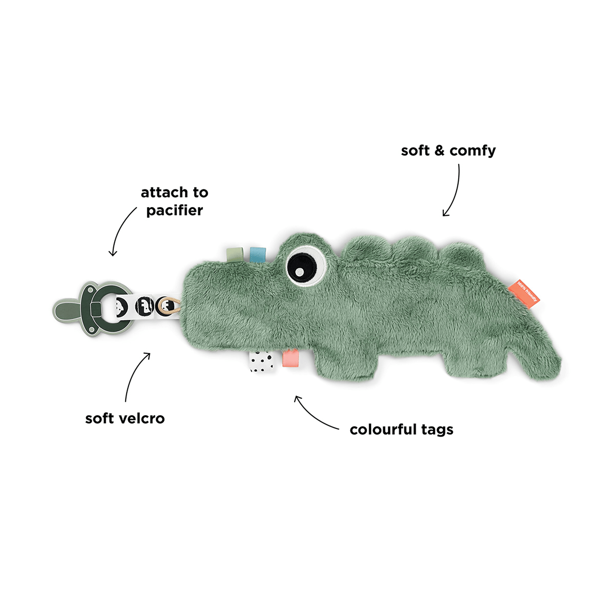 Kuscheltiere, done by deer, Grün – Produktansicht