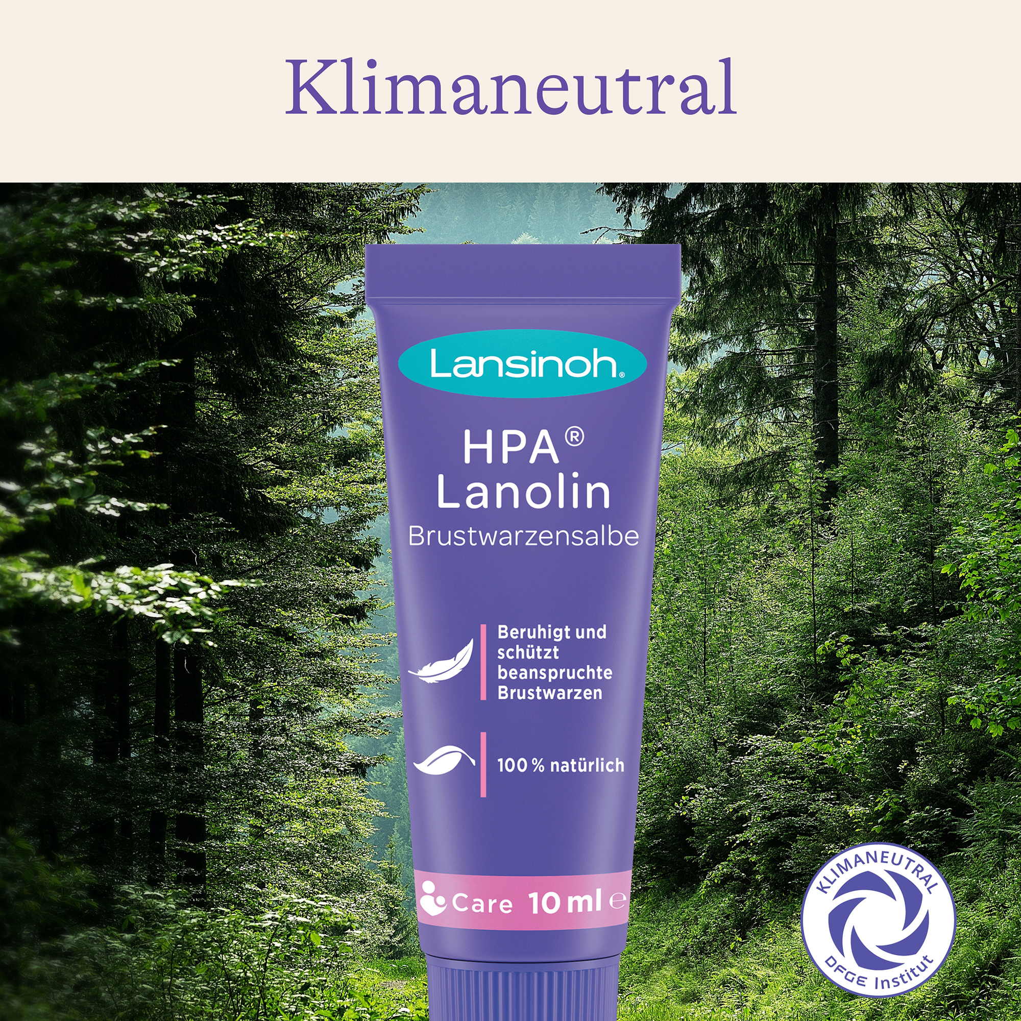 Körperpflege, Lansinoh, Lila – Produktansicht