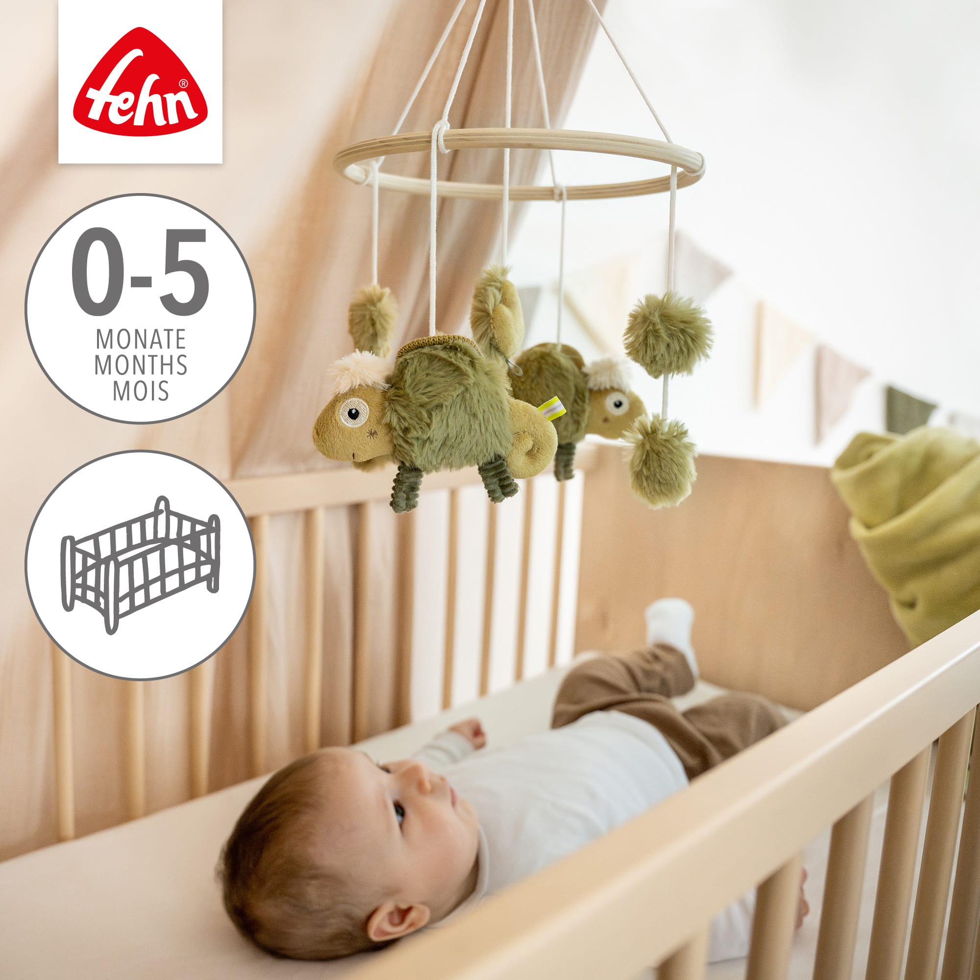 Mobilés, fehn, Grün – Produktansicht