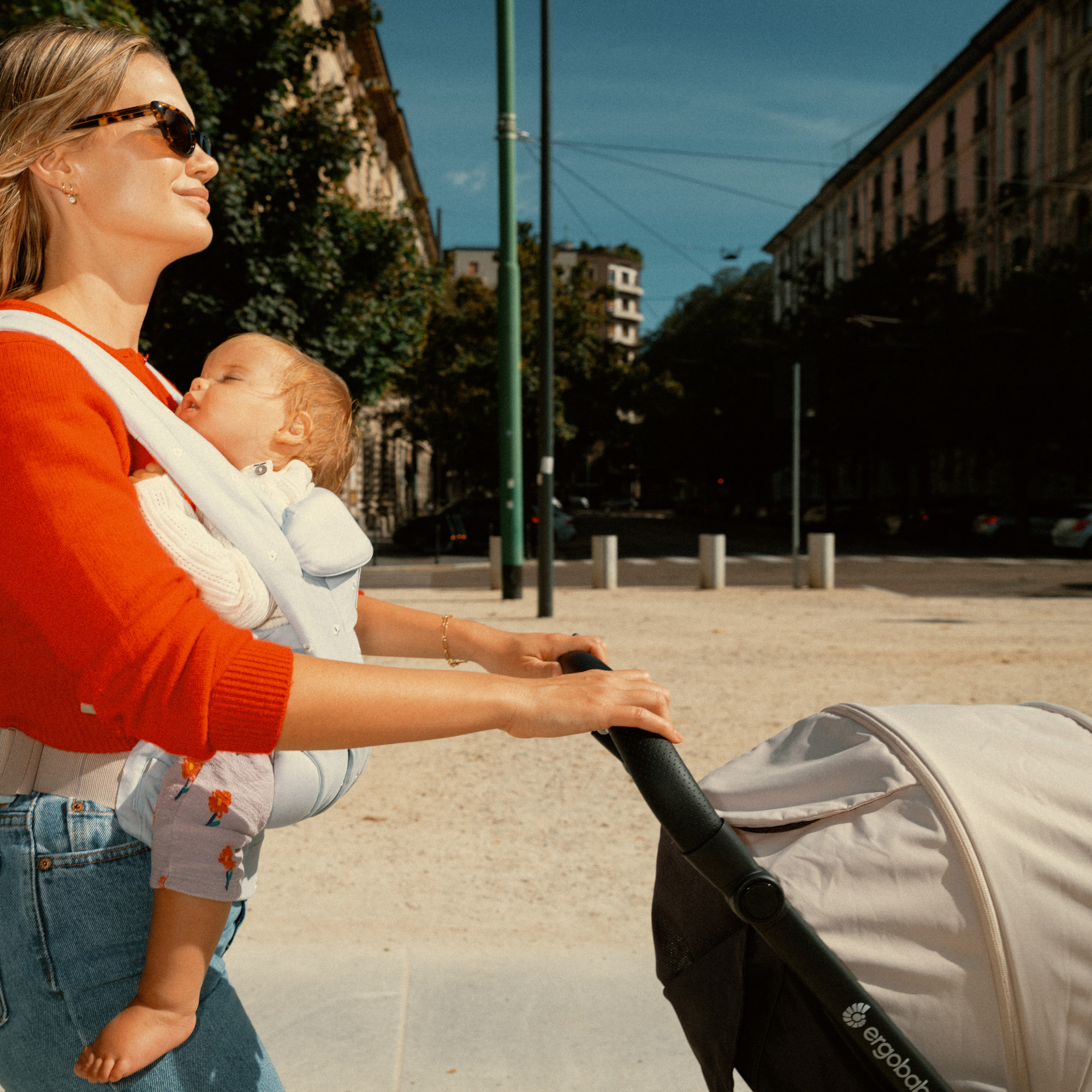 Buggys, ERGObaby, Beige – Produktansicht