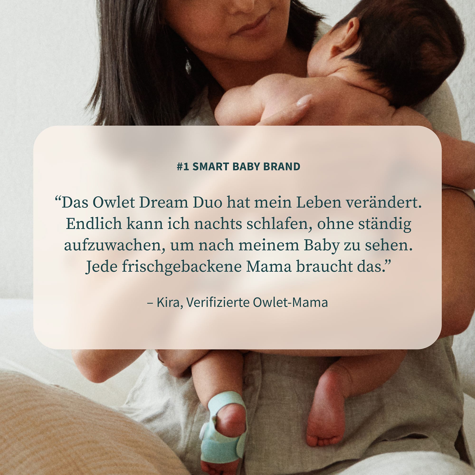 Video Babyphone, Owlet, Grün – Produktansicht