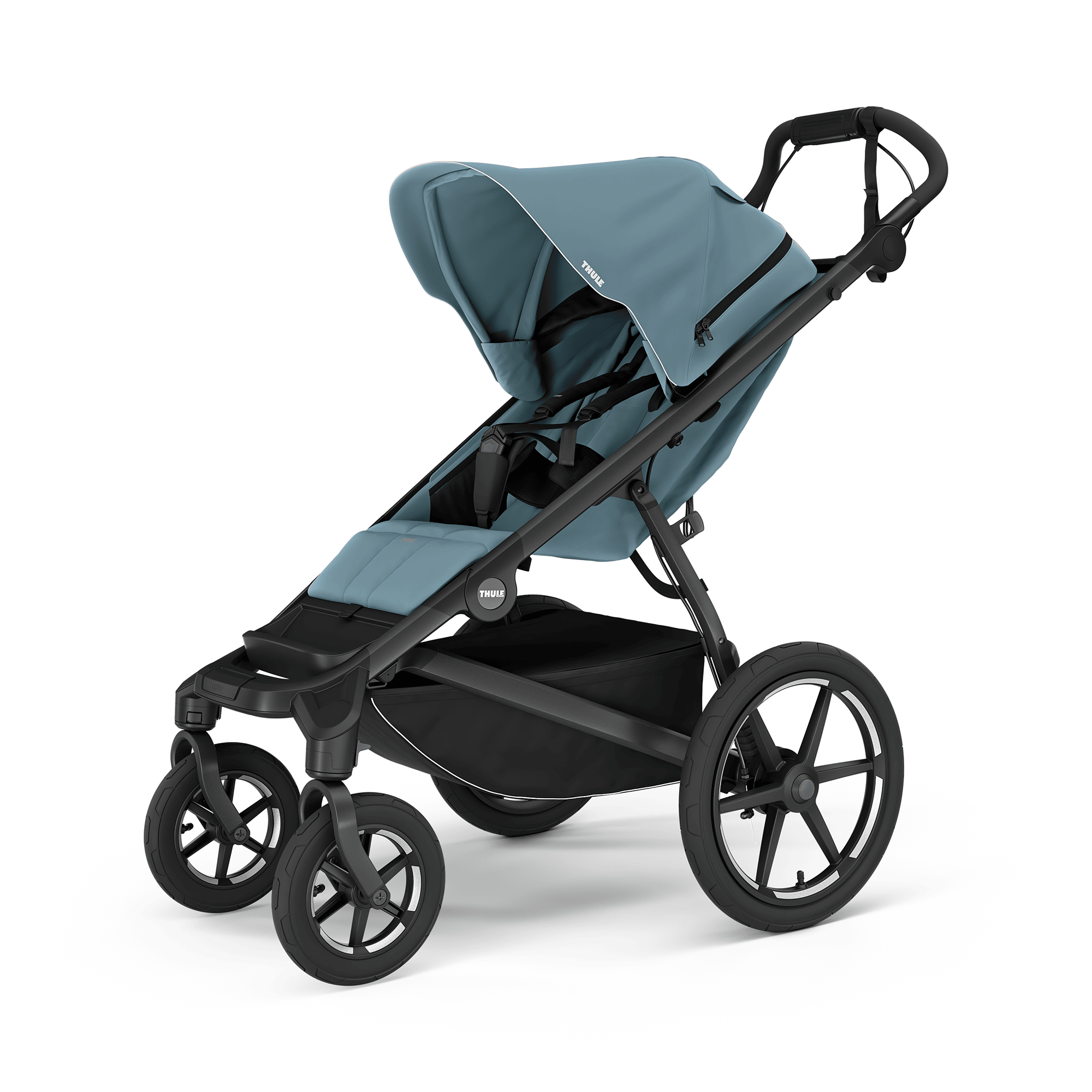 Kombi-Kinderwagen, THULE, Blau – Produktansicht