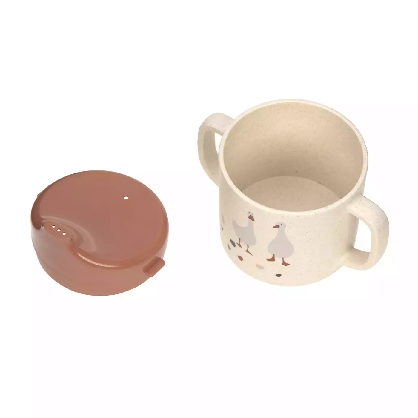 Trinklernbecher & -flaschen, LÄSSIG, Beige – Produktansicht
