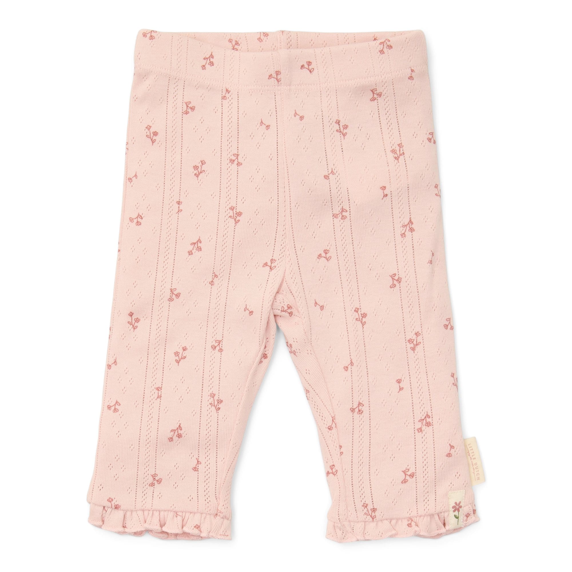 Leggings, LITTLE DUTCH, Pink – Besonderheit: aus Baumwolle