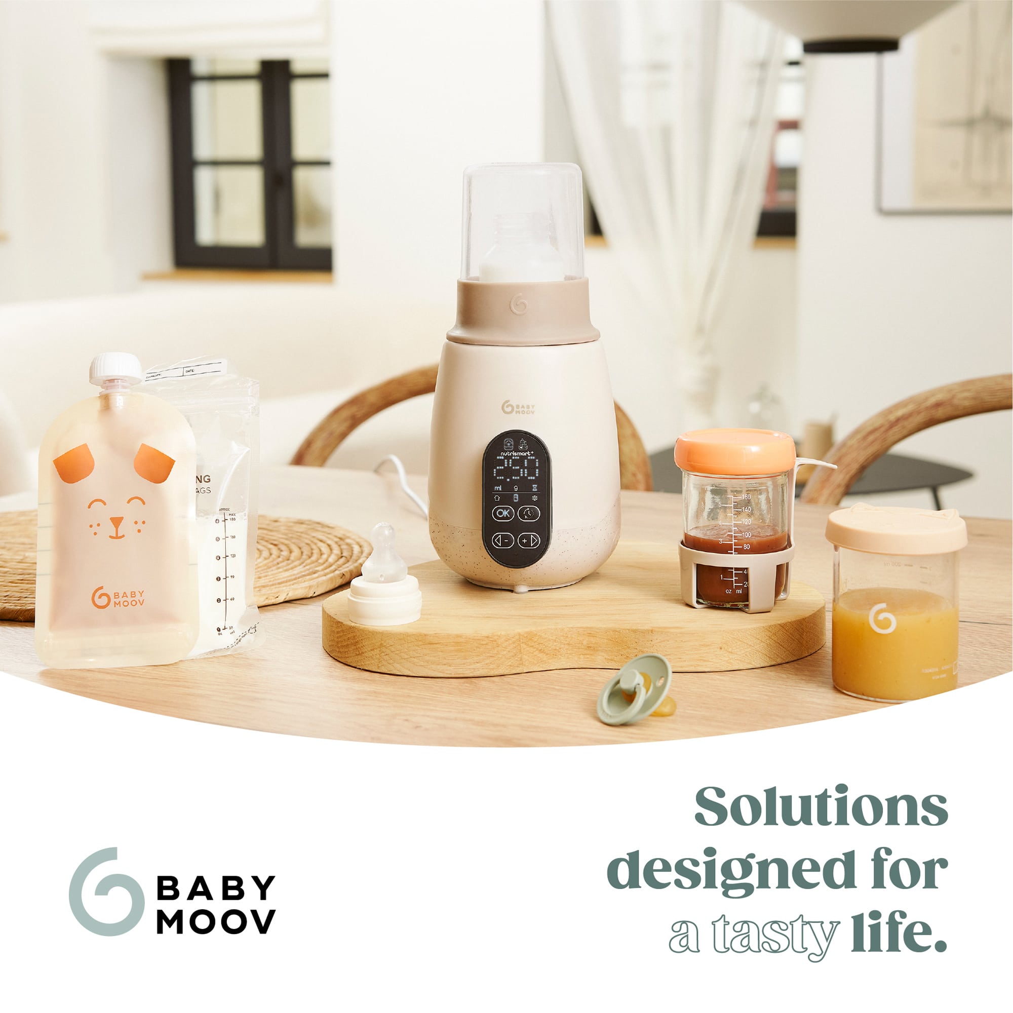 Babykostwärmer, babymoov, Beige – Produktansicht