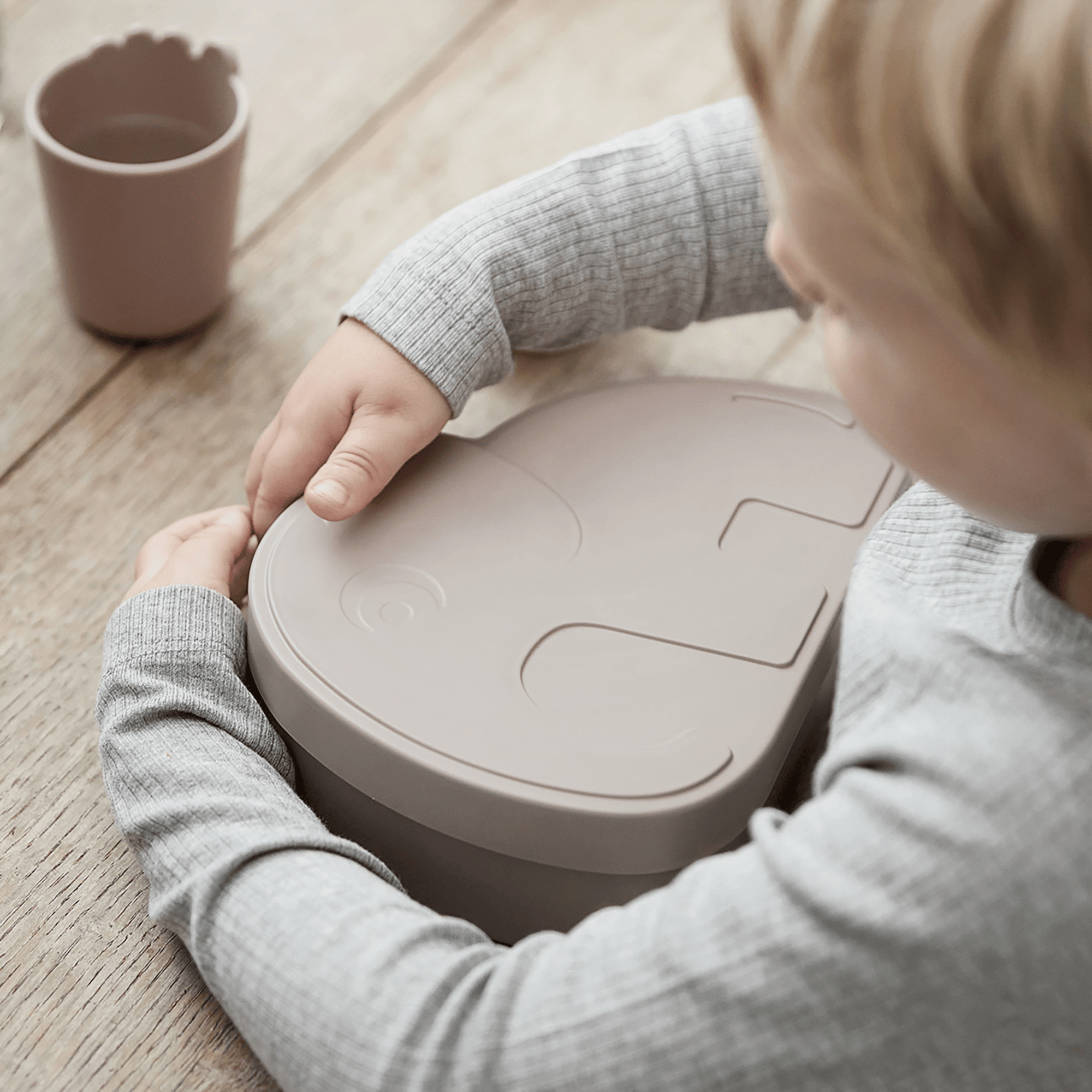 Brotdosen & Snackboxen, done by deer, Beige – Produktansicht
