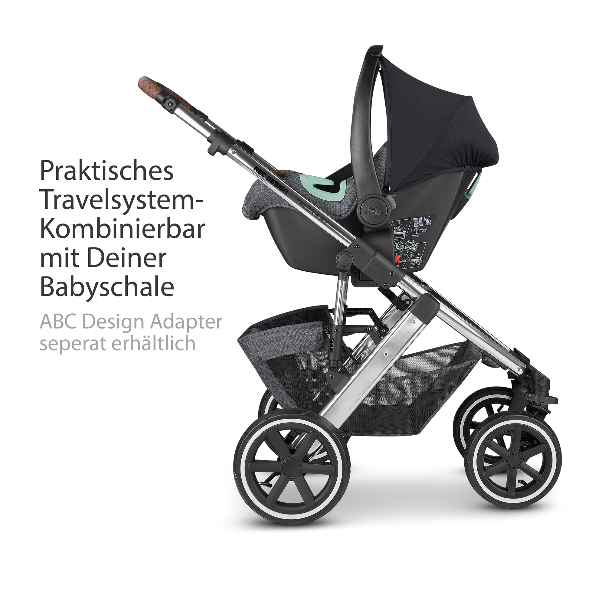 Kombi-Kinderwagen, ABC DESIGN – Produktansicht