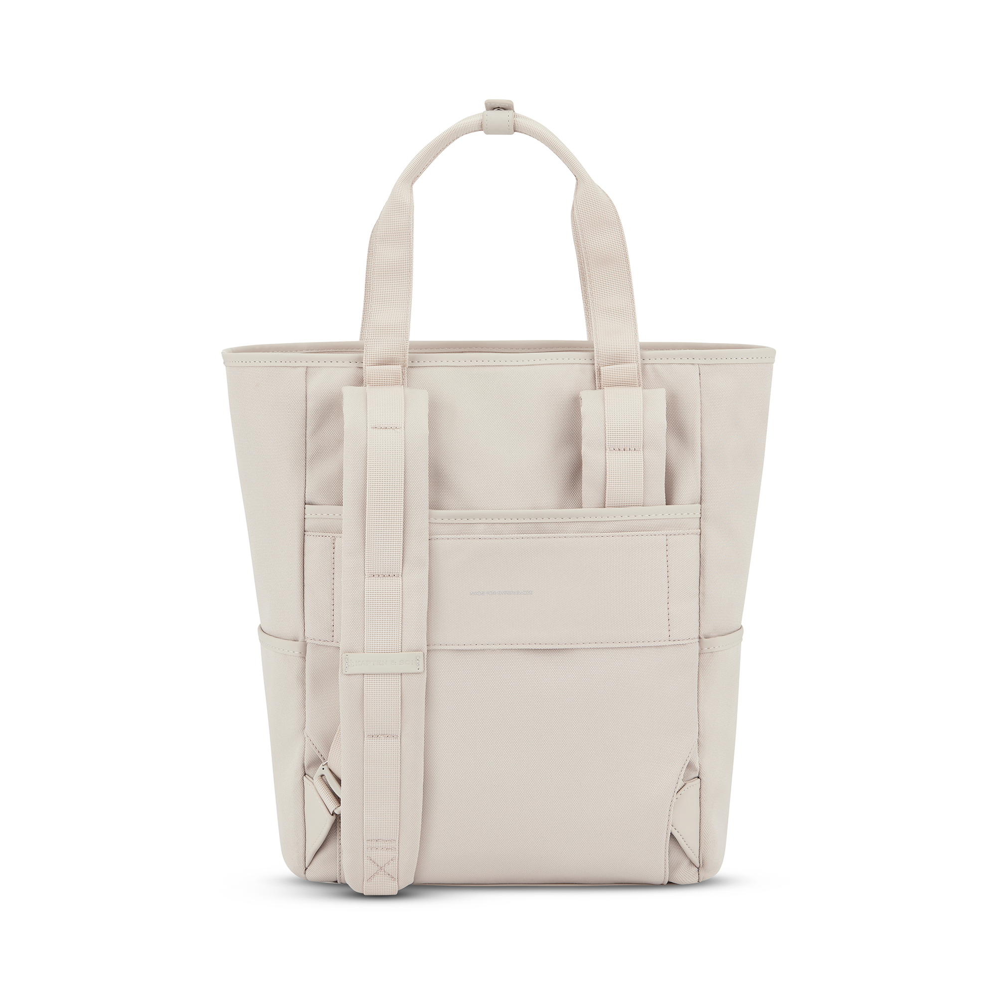 Wickelrucksäcke schwarz, KAPTEN & SON, Beige – Produktansicht