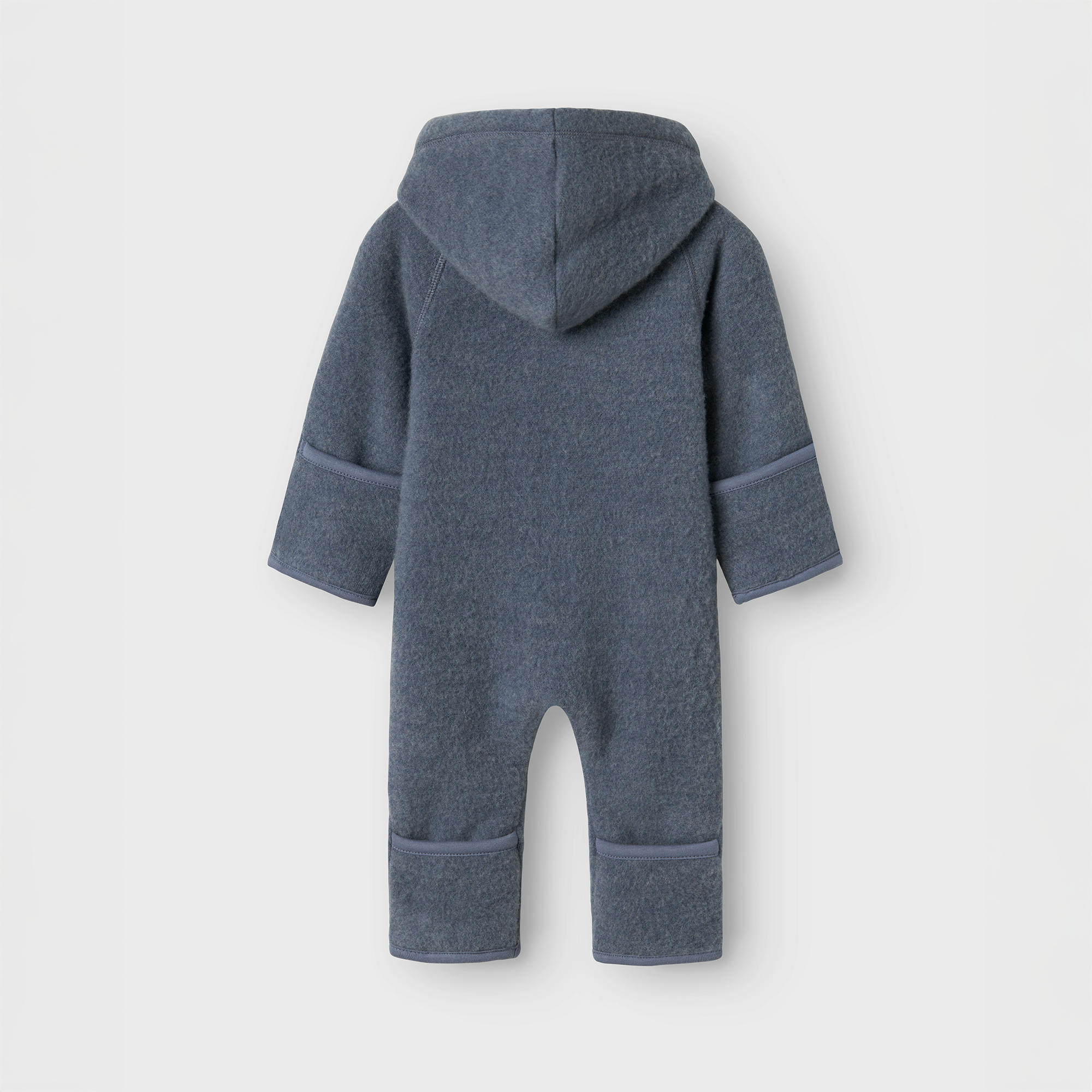 Wollwalk Overalls, name it, Blau – Besonderheit: aus 100% Merinowolle