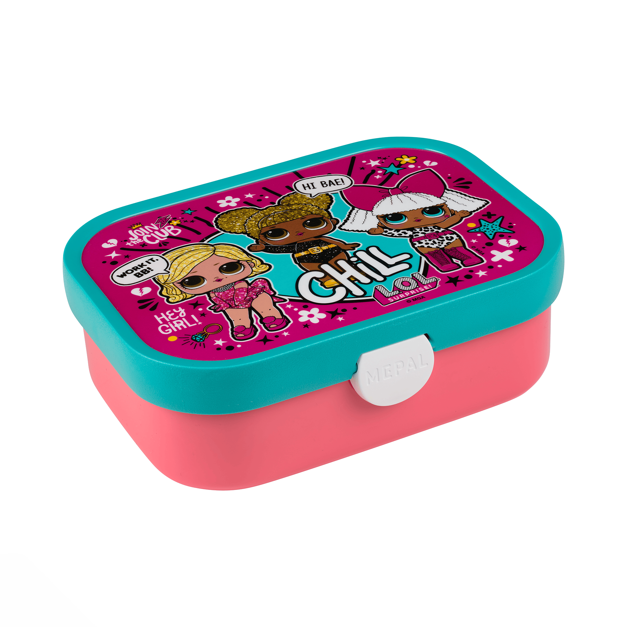 Brotdosen & Snackboxen, MEPAL, Rot – Besonderheit: mit Bento-Einsatz und Snackgabel