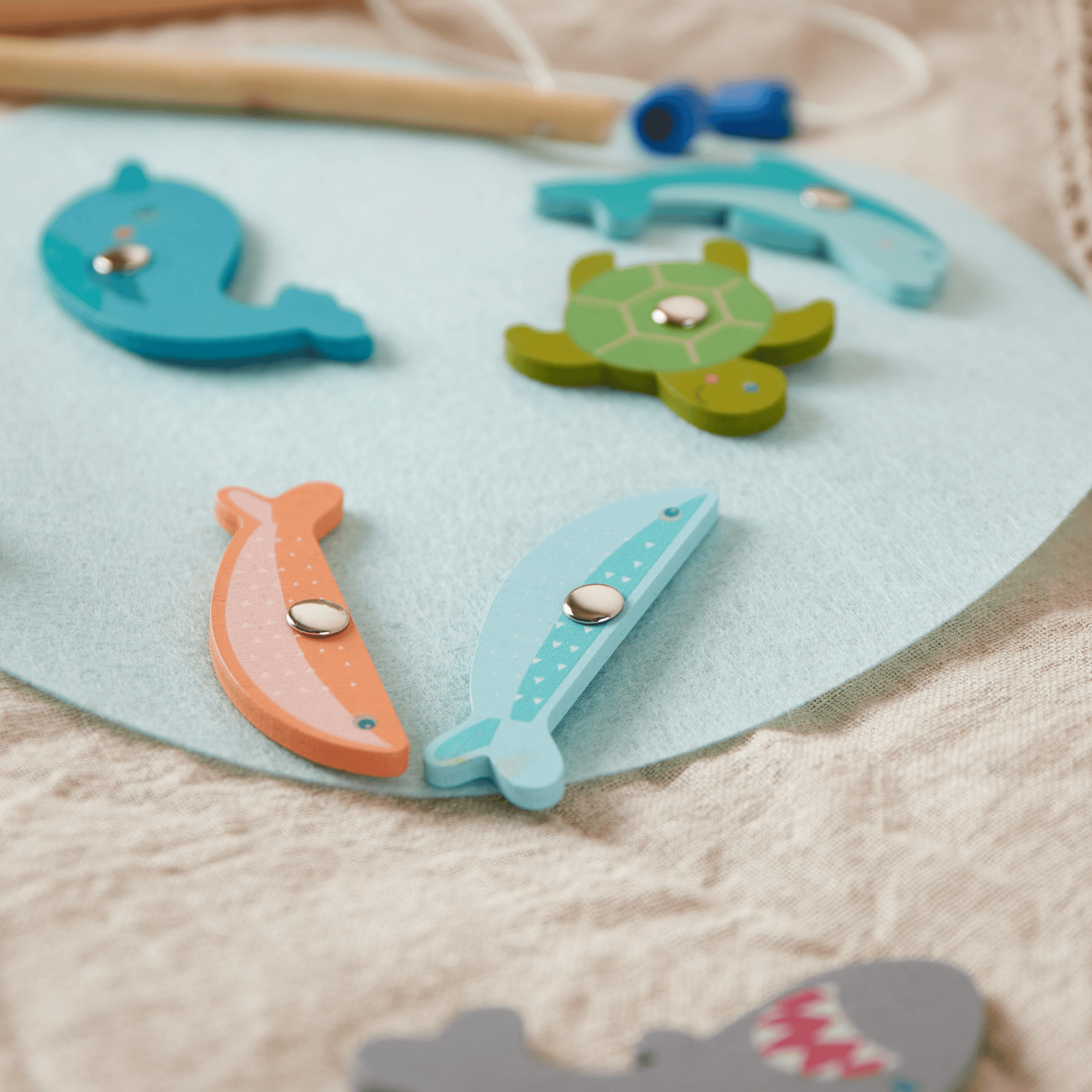 Kinderspiele, bieco, Blau – Produktansicht