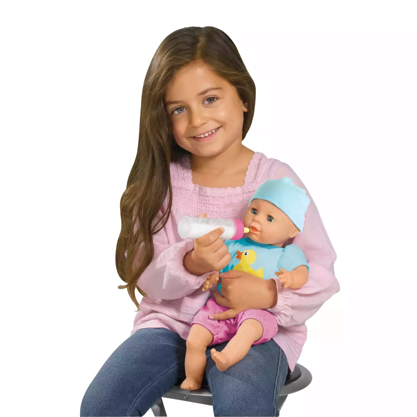 Puppen & Puppenwagen, Simba, Pink – Produktansicht