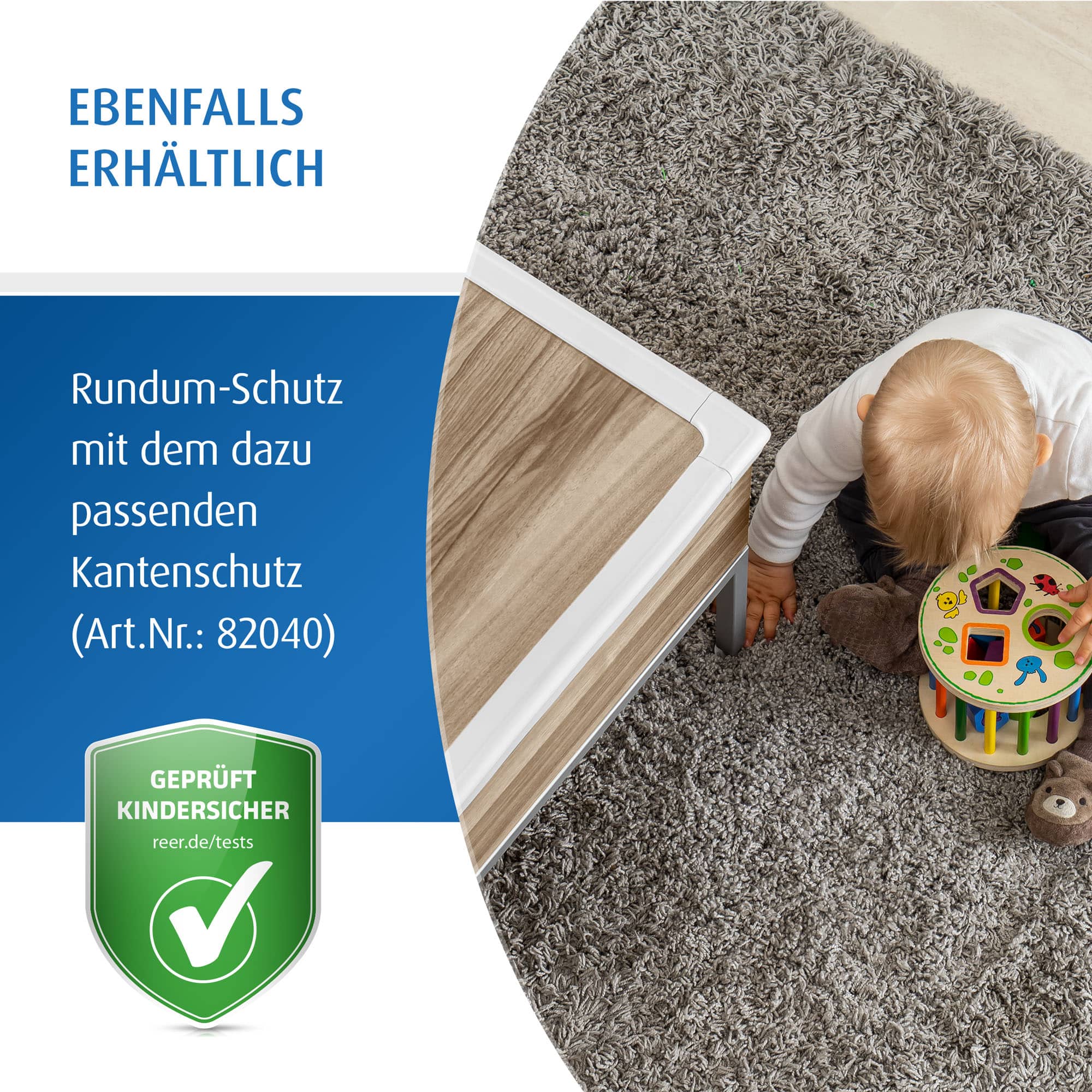 Kantenschutz, reer, Weiß – Produktansicht