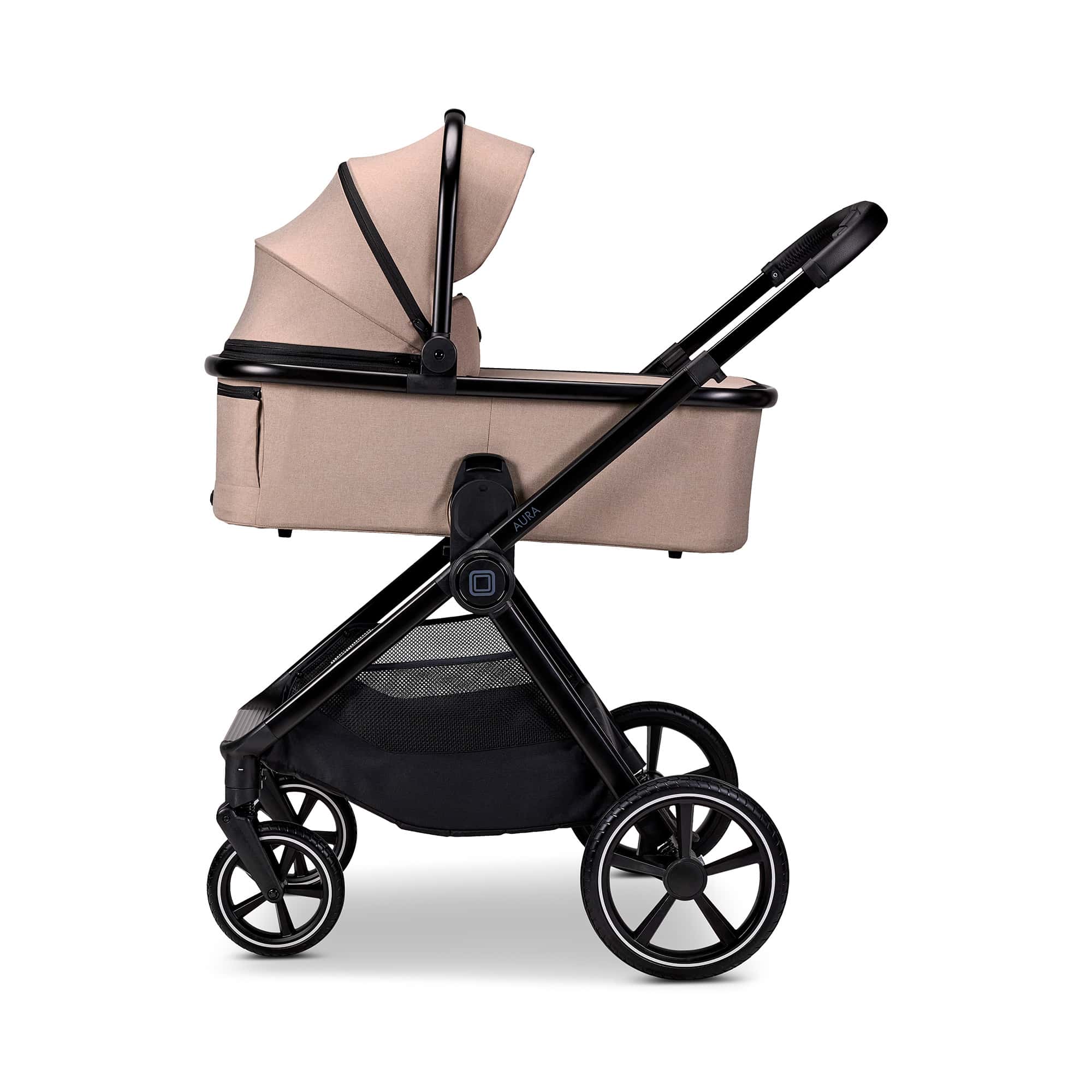 Kombi-Kinderwagen, MOON, Beige – Produktansicht