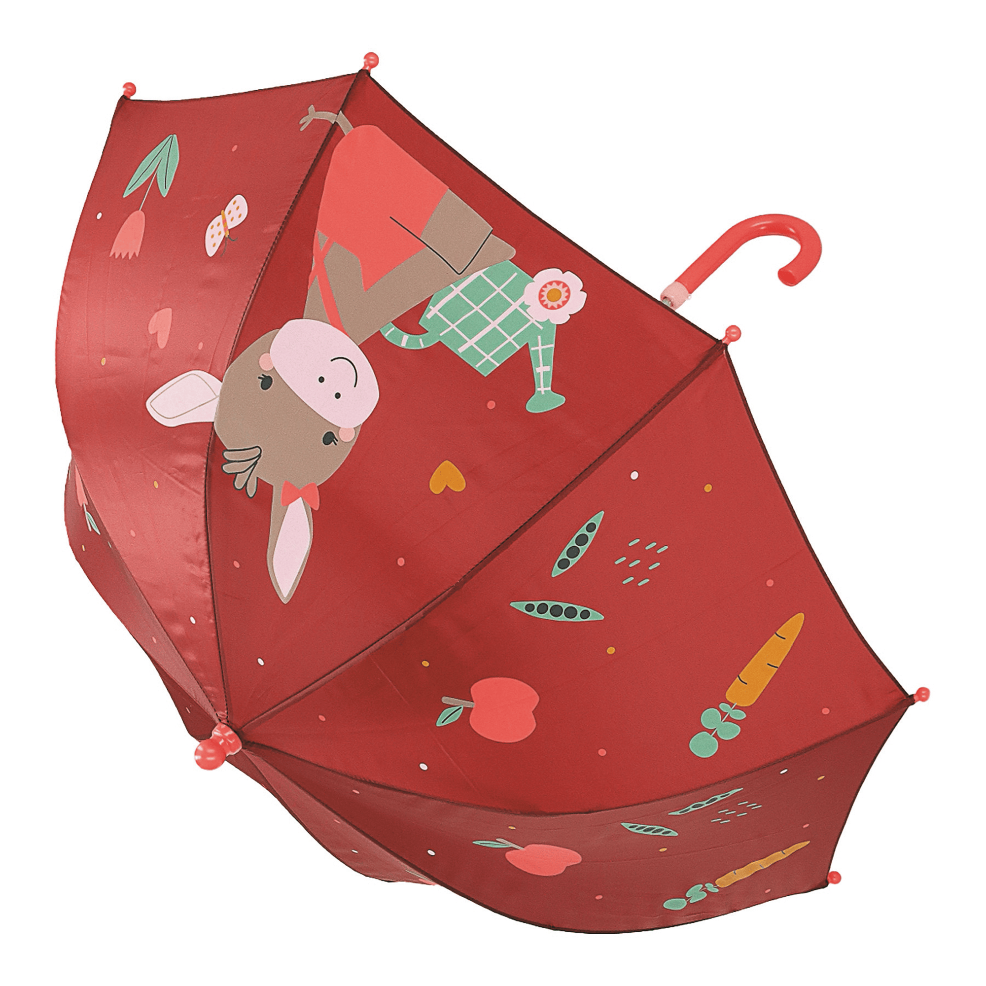 Kinderregenschirme, Sterntaler, Weiß – Besonderheit: schützt dein Kind bei schlechtem Wetter