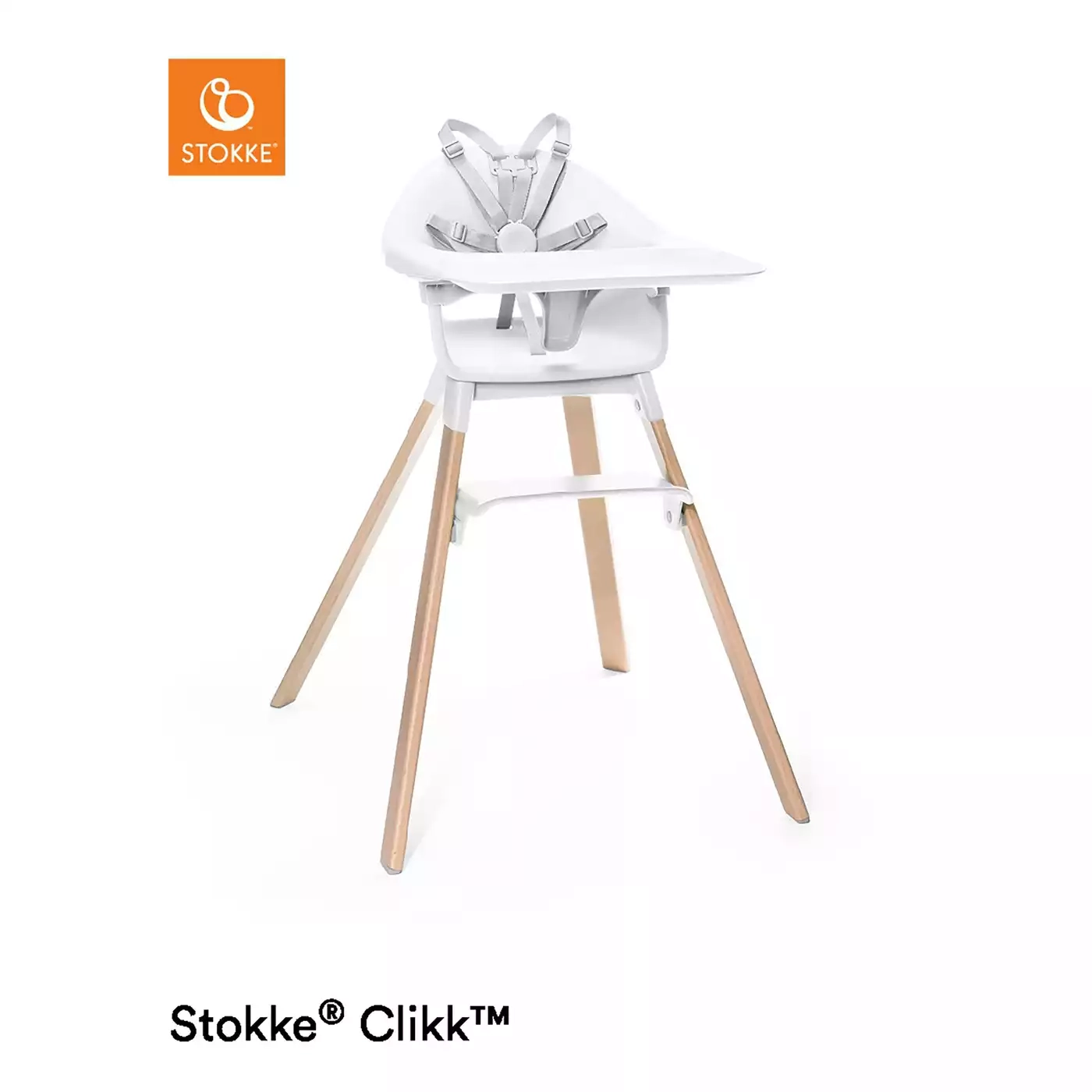 Treppenhochstühle, STOKKE, Weiß – Produktansicht