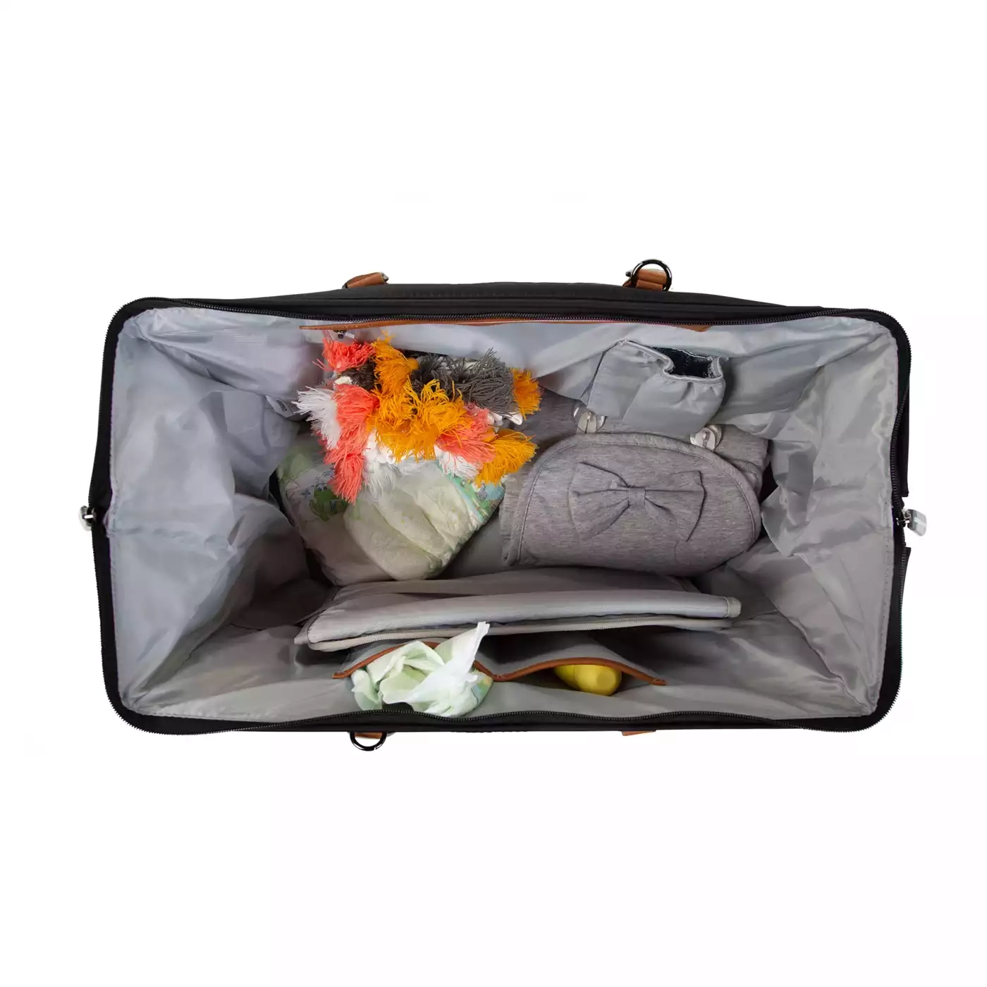 Wickeltaschen, CHILDHOME, Schwarz – Produktansicht