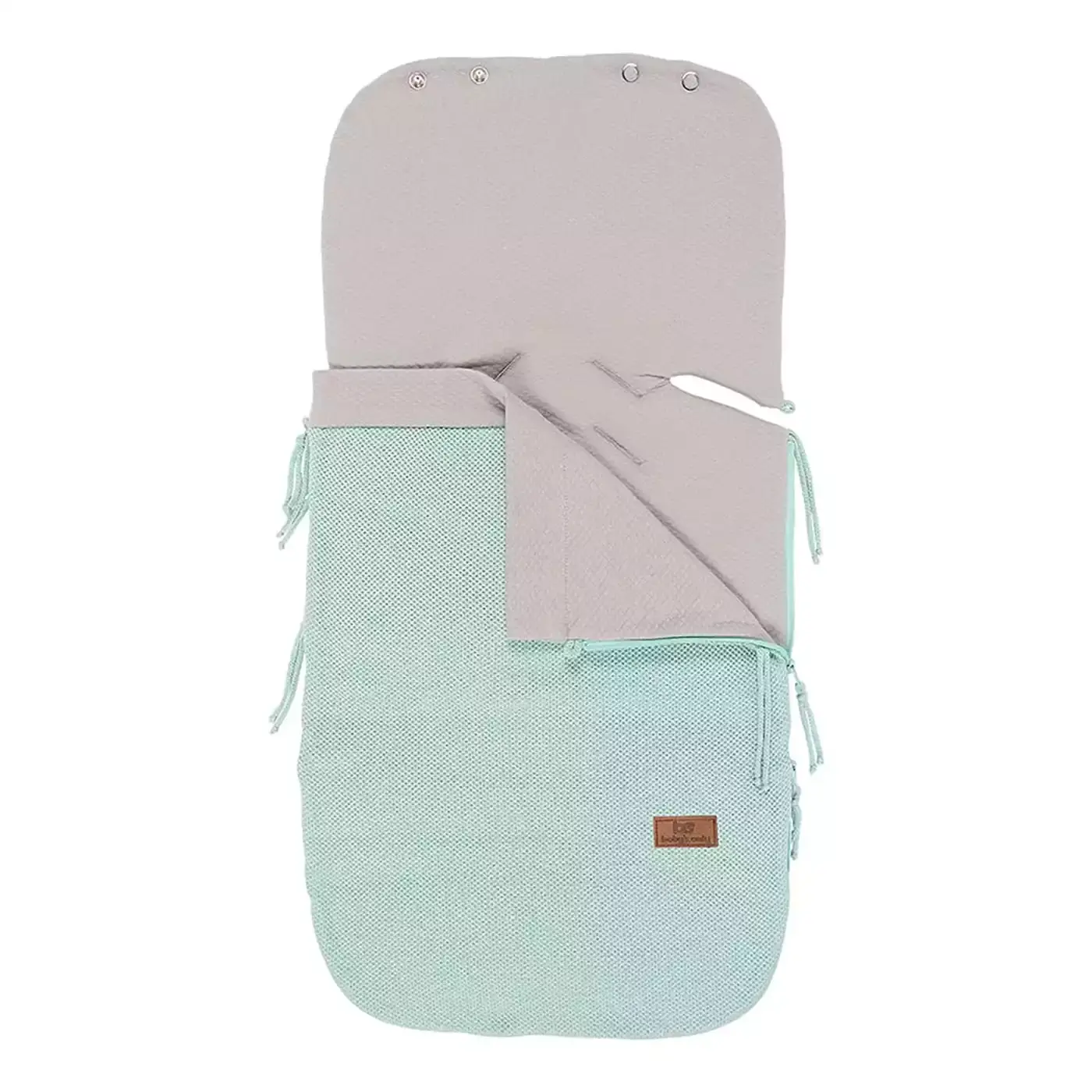 Sommer Fußsack Classic Mint baby's only Grün 2000571225107 1