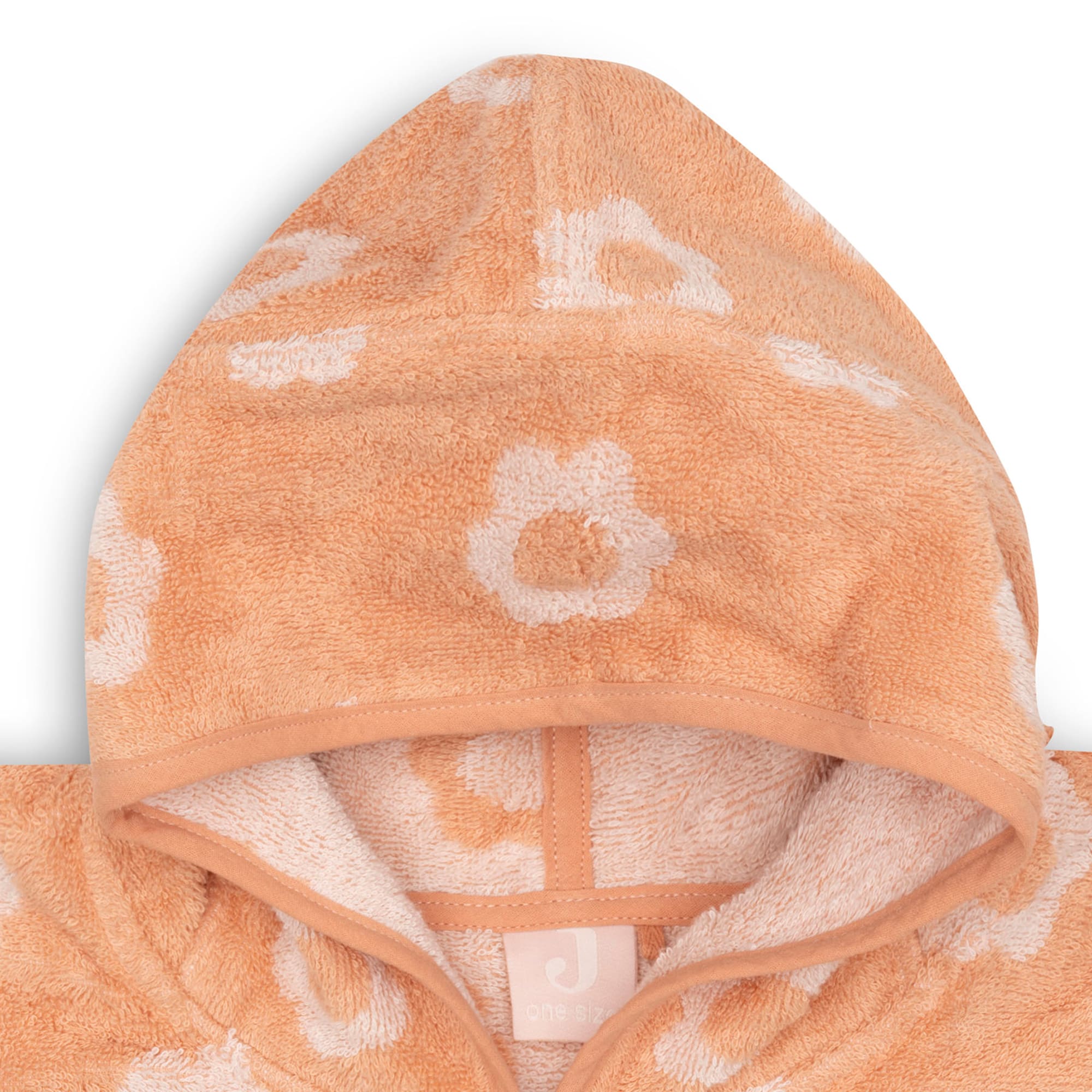 Badeponcho, jollein, Orange – Produktansicht