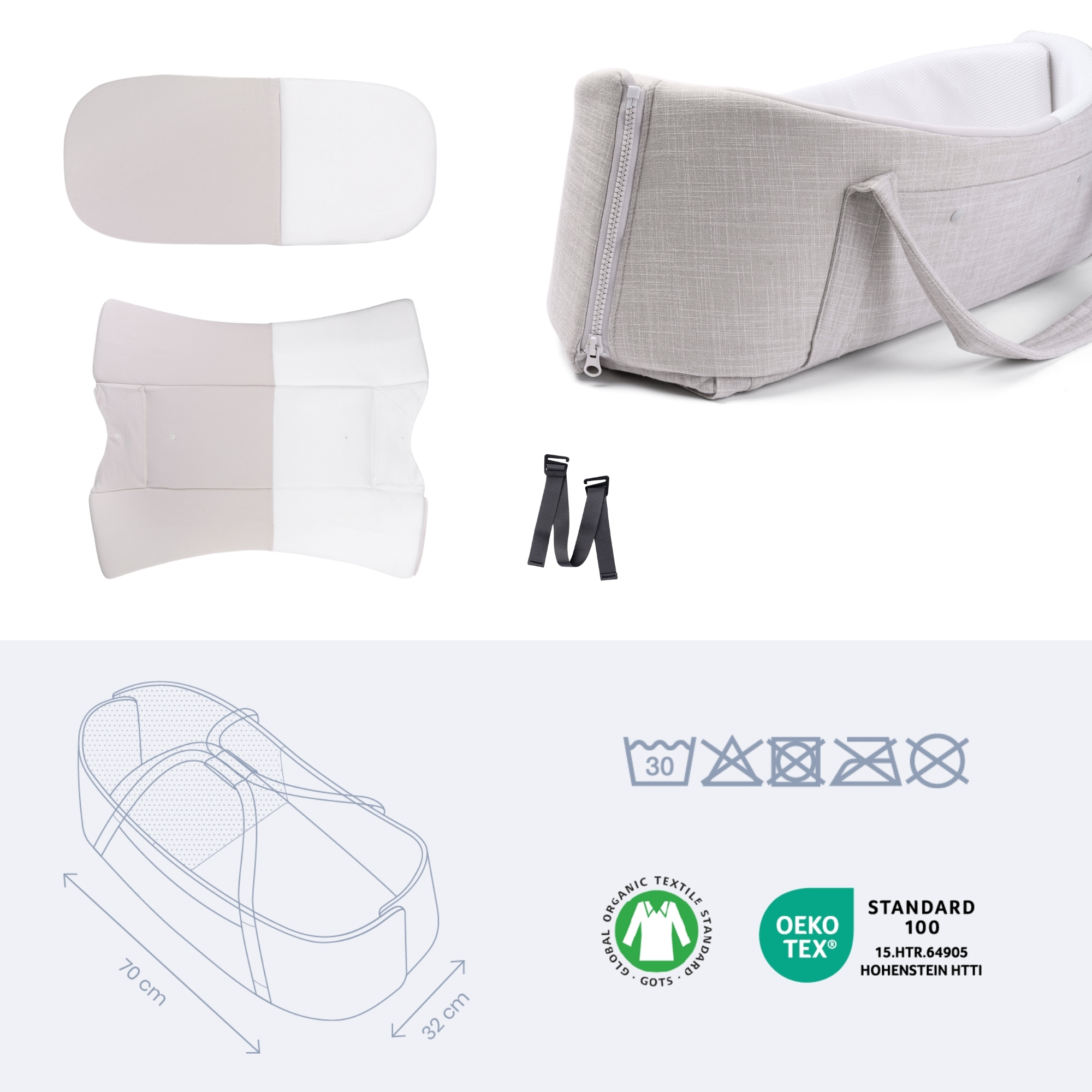 Nestchen, doomoo, Beige – Produktansicht