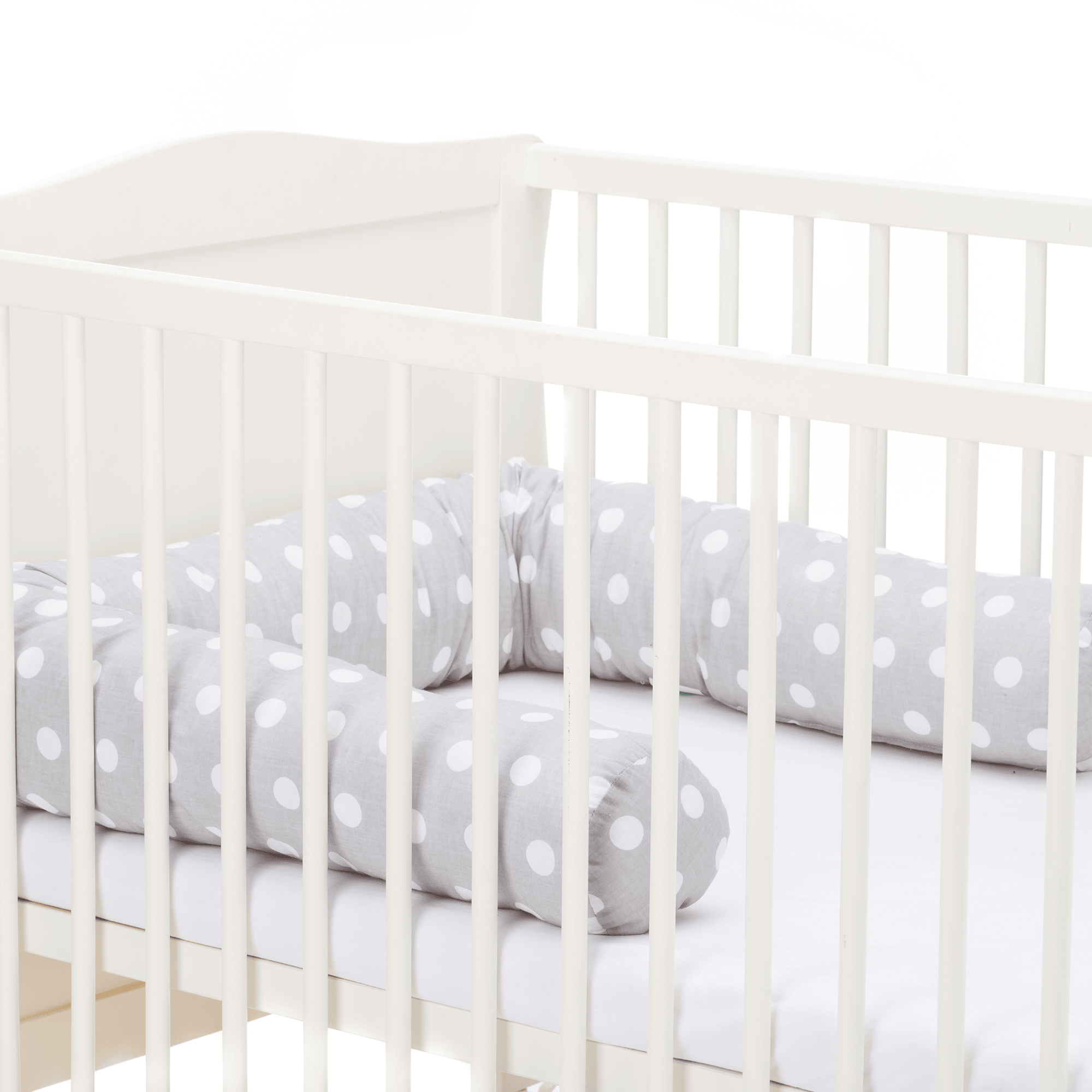 Nestchen, fillikid, Grau – Besonderheit: schützt Babys Köpfchen vor harten Gitterstäben