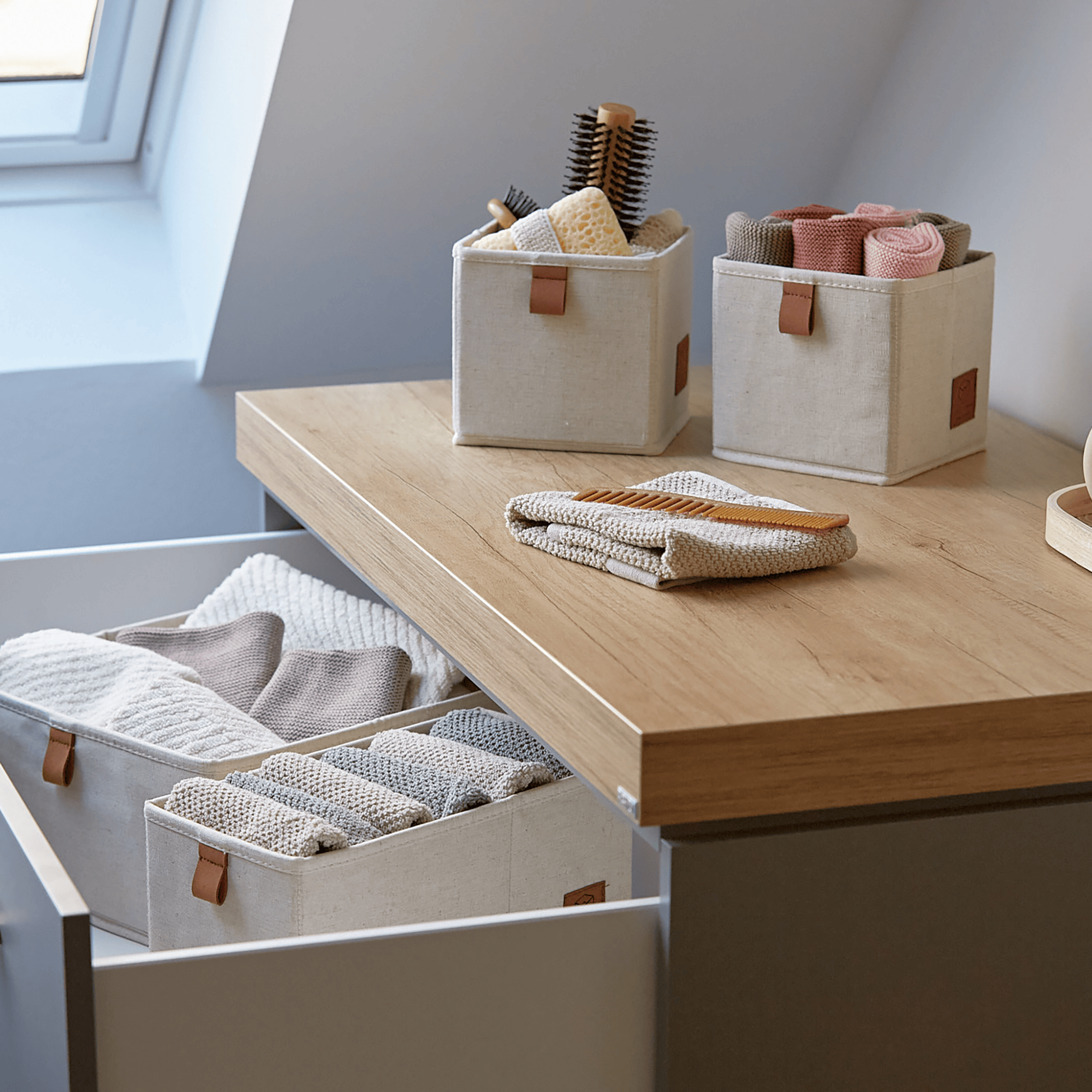 Aufbewahrungsboxen & Kisten, Store.it!, Beige – Produktansicht
