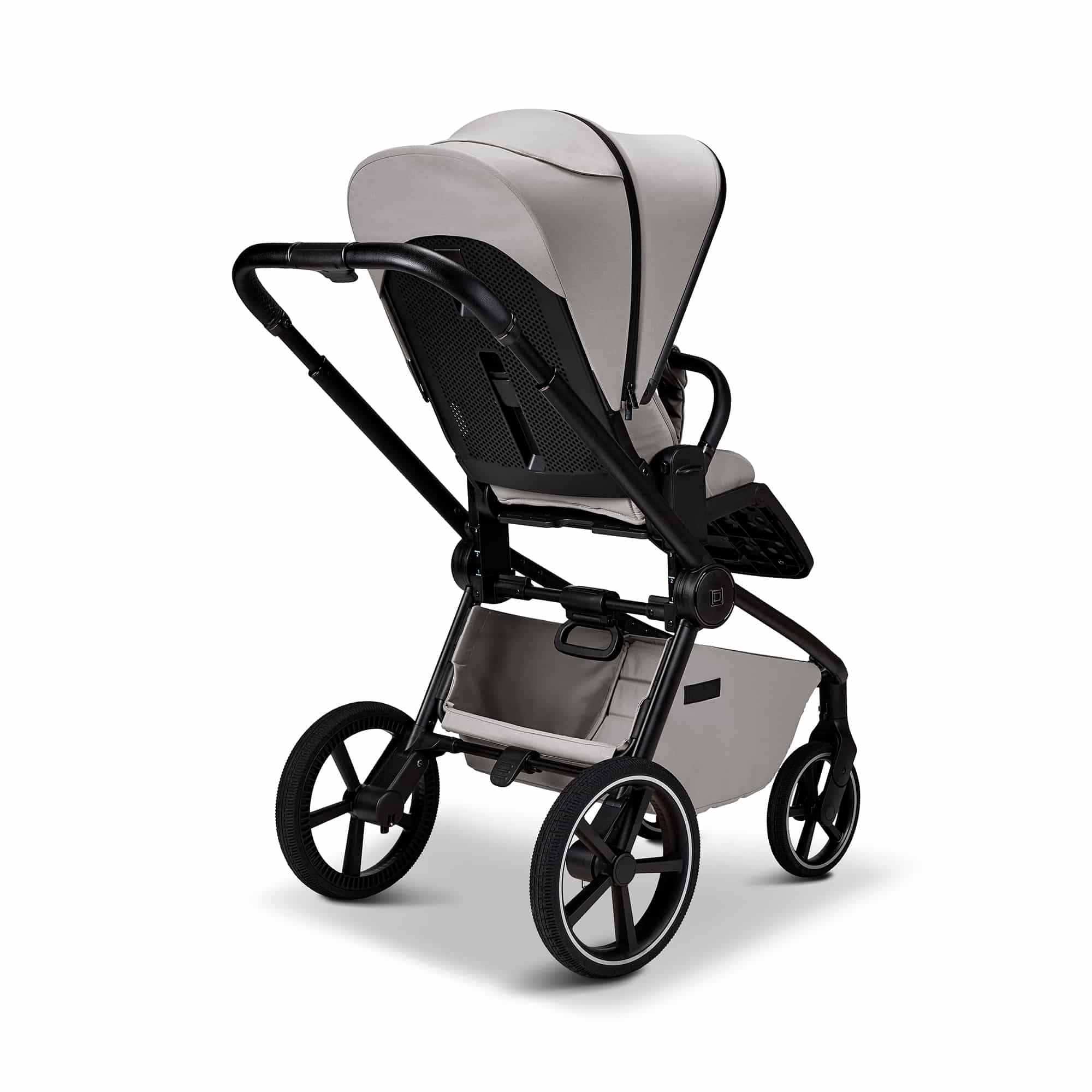Kombi-Kinderwagen, MOON, Grau – Produktansicht
