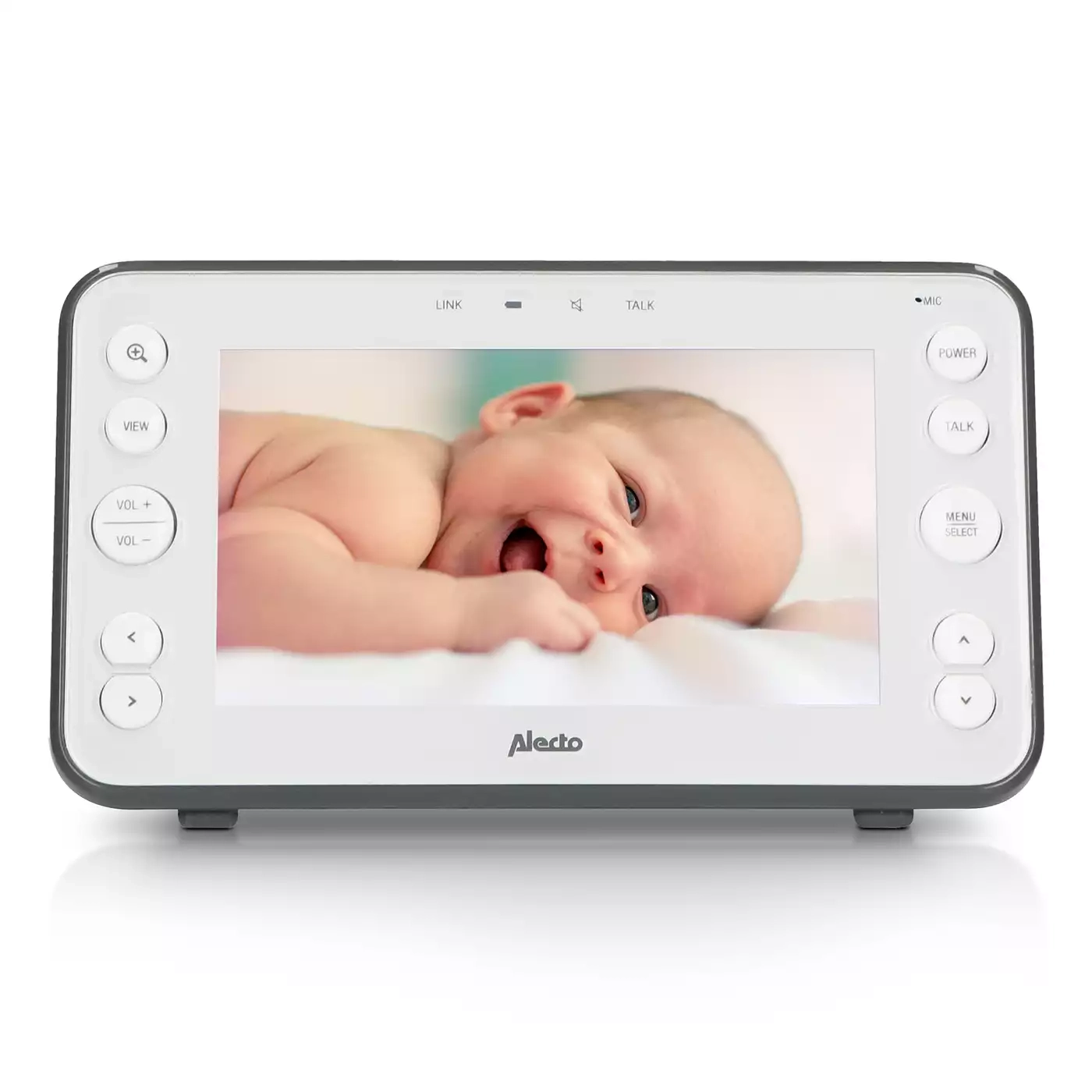 Video Babyphone, Alecto baby, Grau – Produktansicht