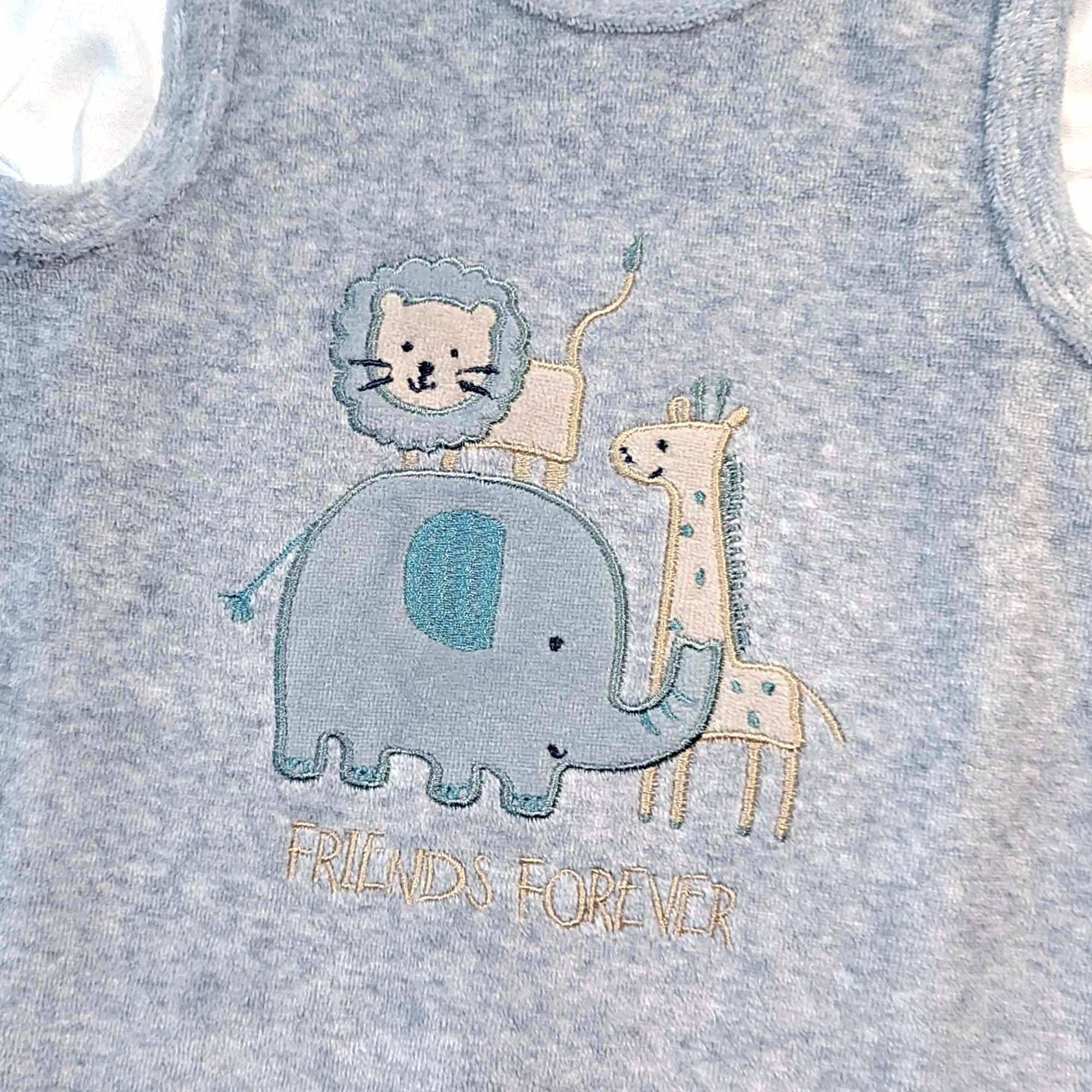 LITTLE ONE, LITTLE ONE, Grau – Besonderheit: Set bestehend aus Strampler und Langarmshirt