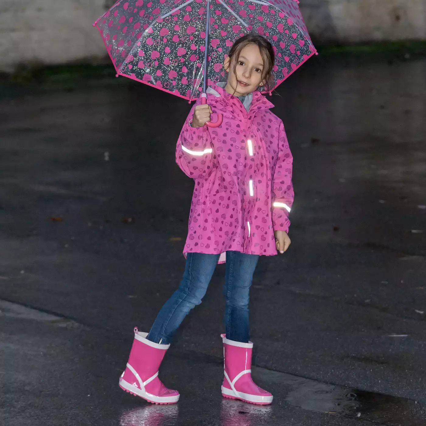 Regenjacken, Playshoes, Pink – Besonderheit: tolles Design