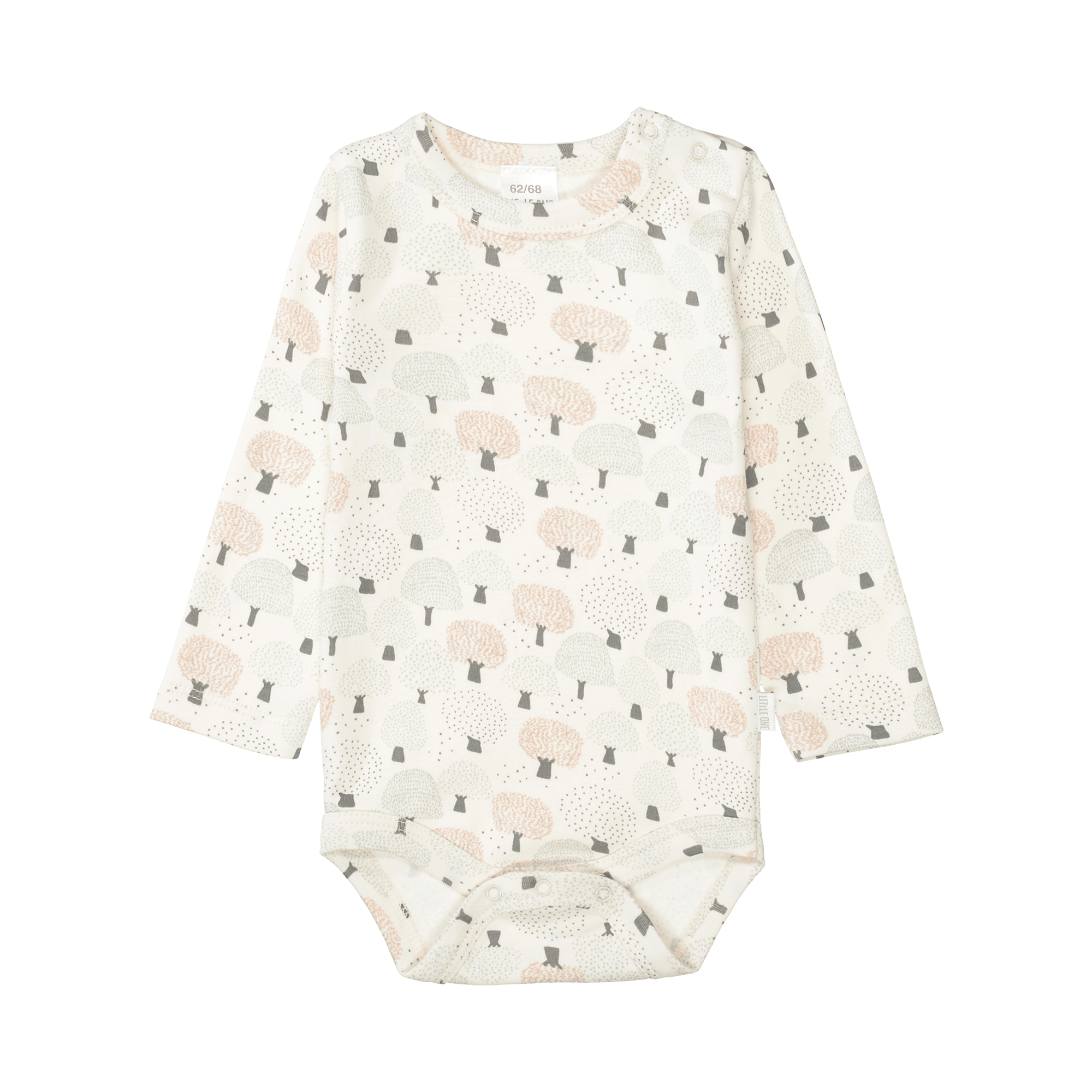 Langarmbodys, LITTLE ONE, Beige – Besonderheit: Set bestehend aus drei Langarmbodys