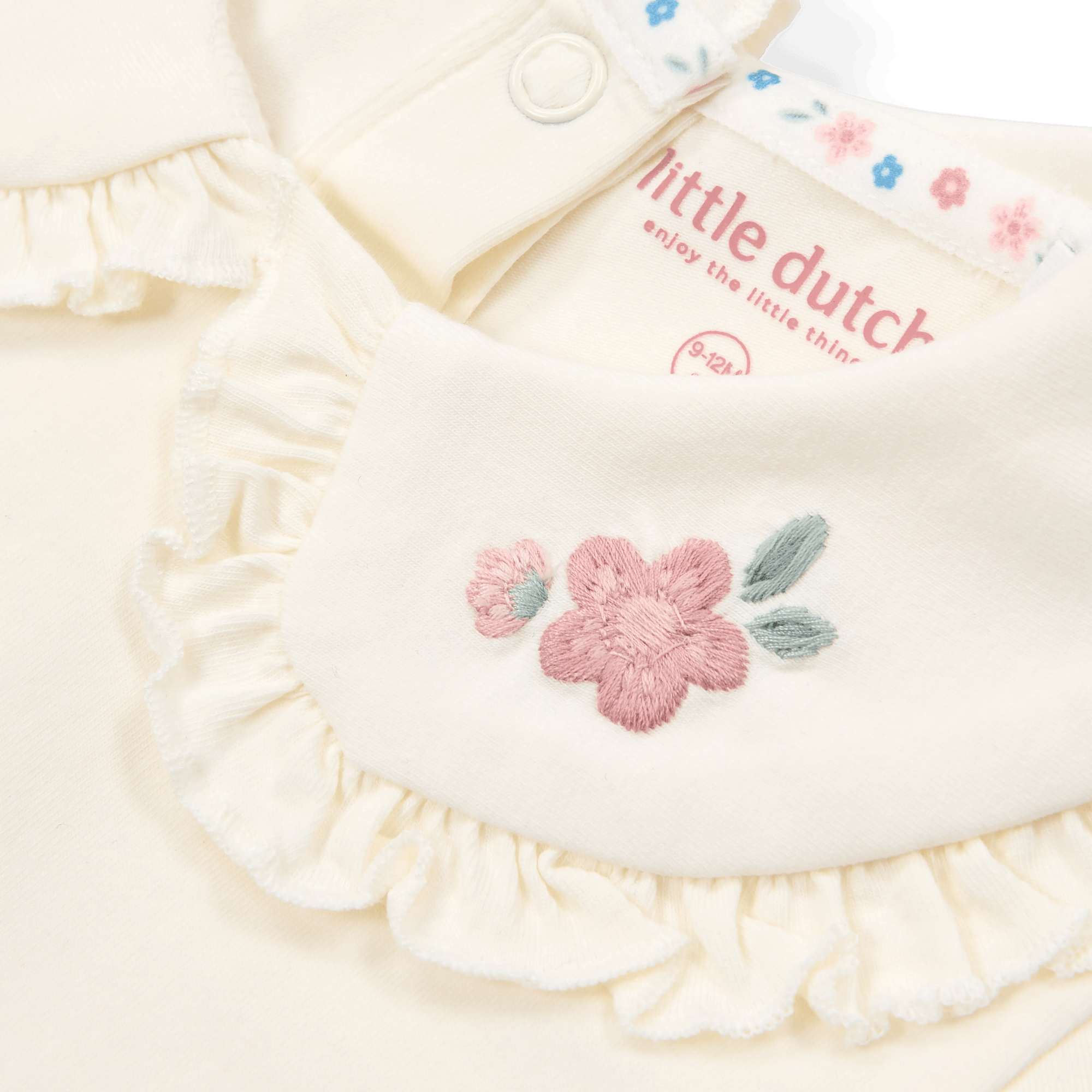 Kurzarmshirts, LITTLE DUTCH, Beige – Besonderheit: aus Baumwolle und Elasthan