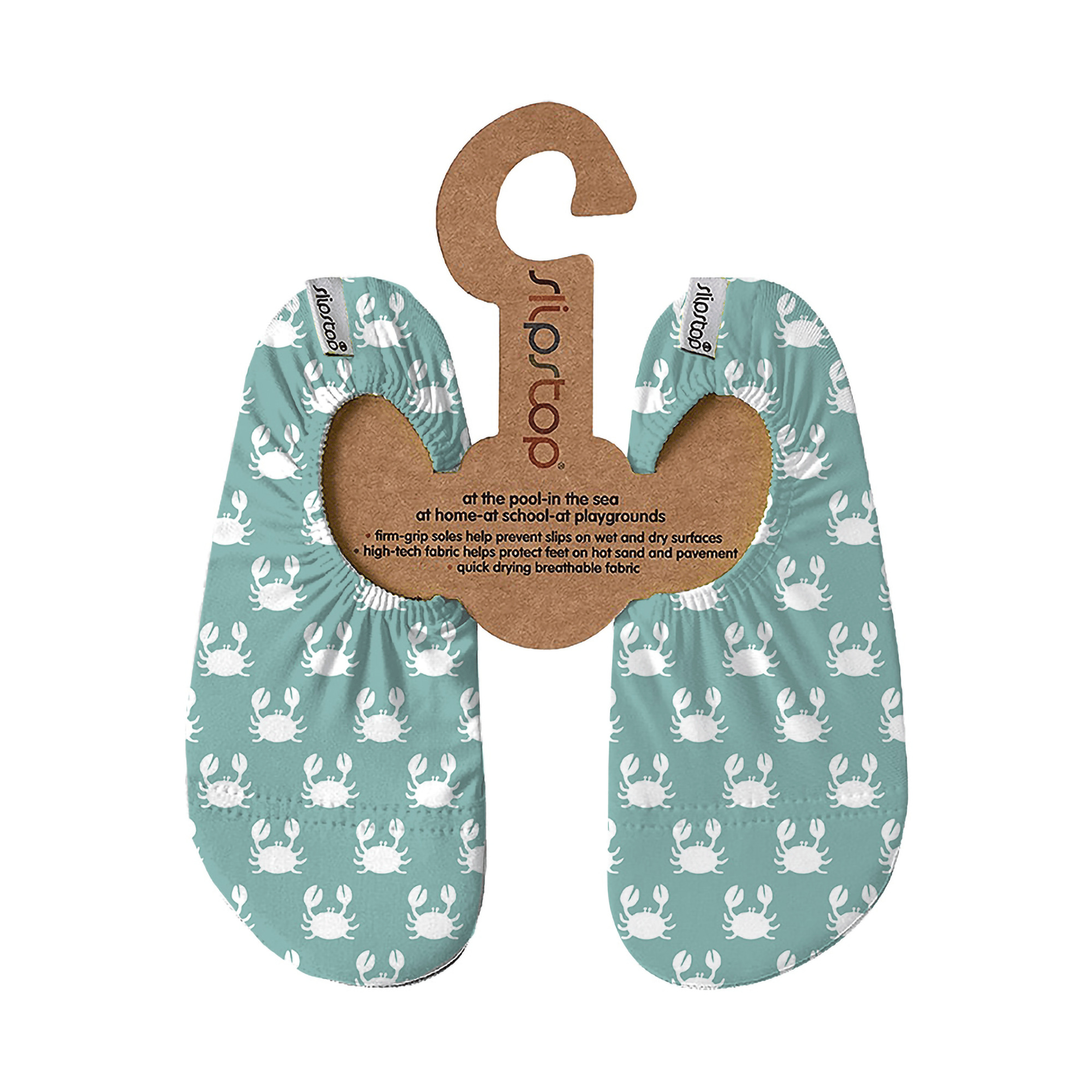 Badeschuhe, slipstop, Mehrfarbig – Besonderheit: mit griffiger Antirutsch-Sohle