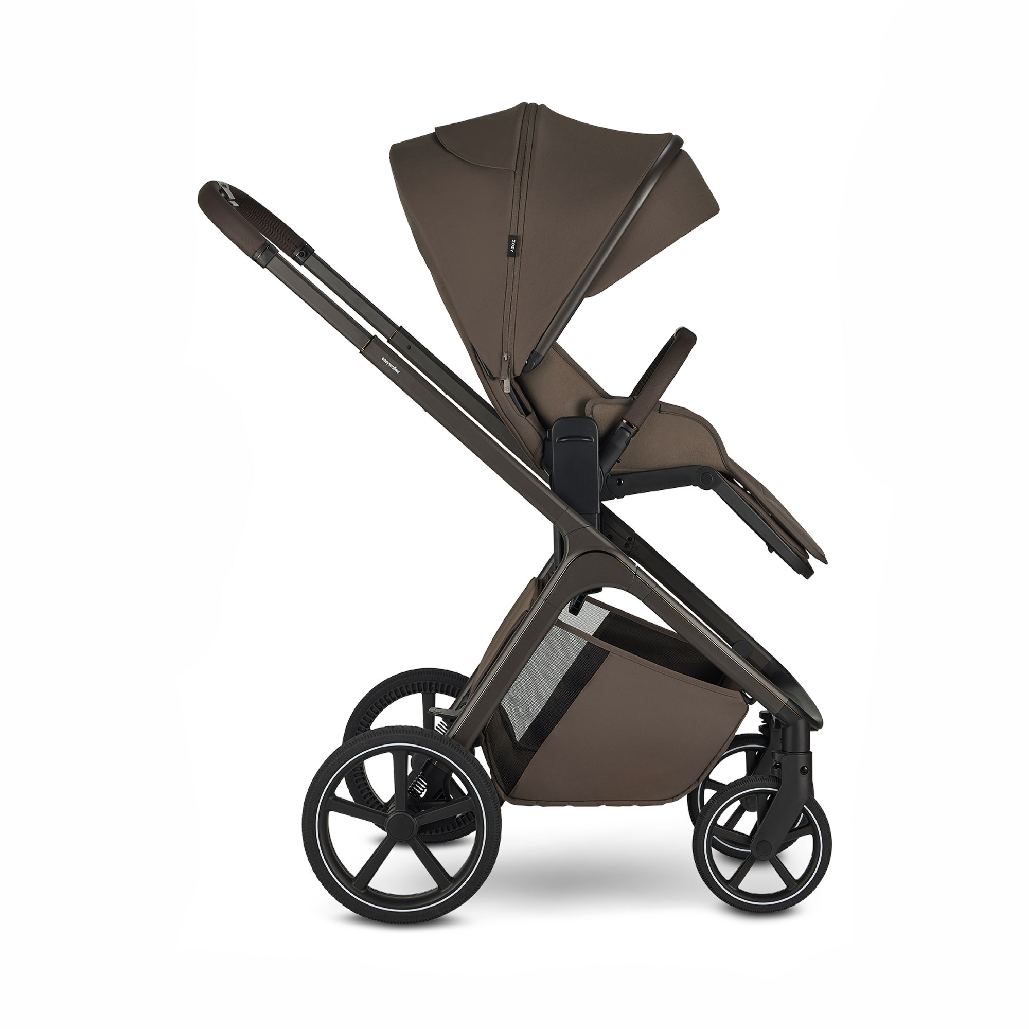 Kombi-Kinderwagen, easywalker, Braun – Produktansicht
