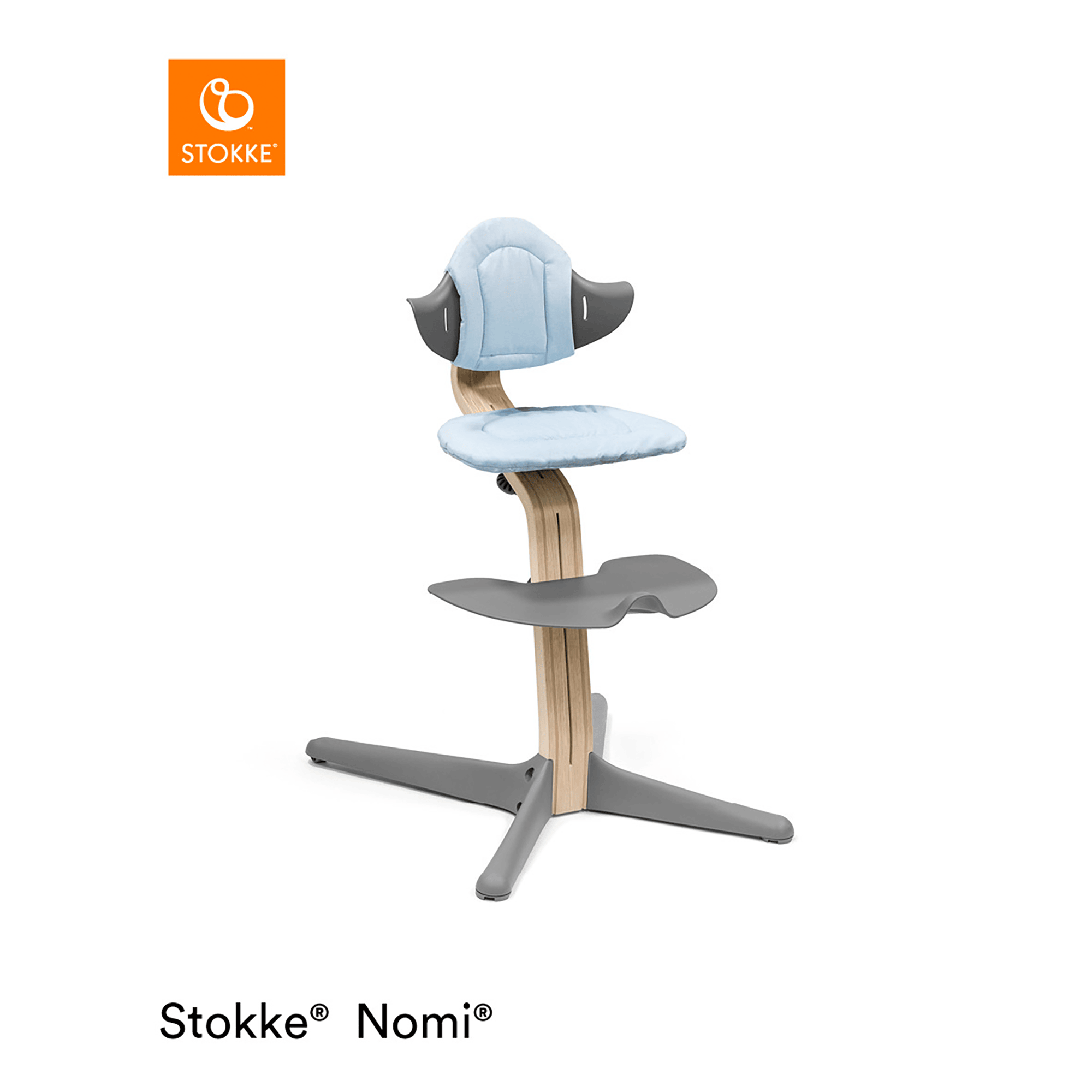 Hochstuhl Zubehör, STOKKE, Blau – Produktansicht