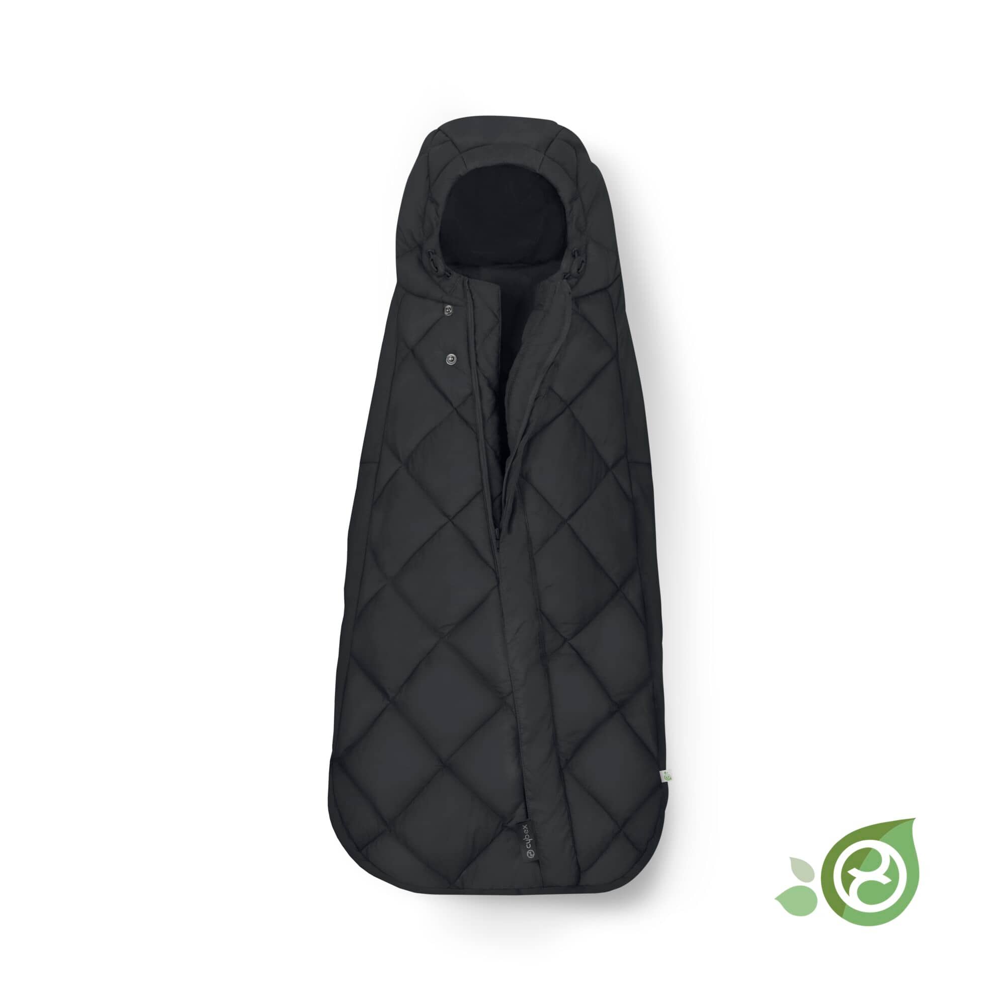 Fußsäcke, cybex, Schwarz – Produktansicht