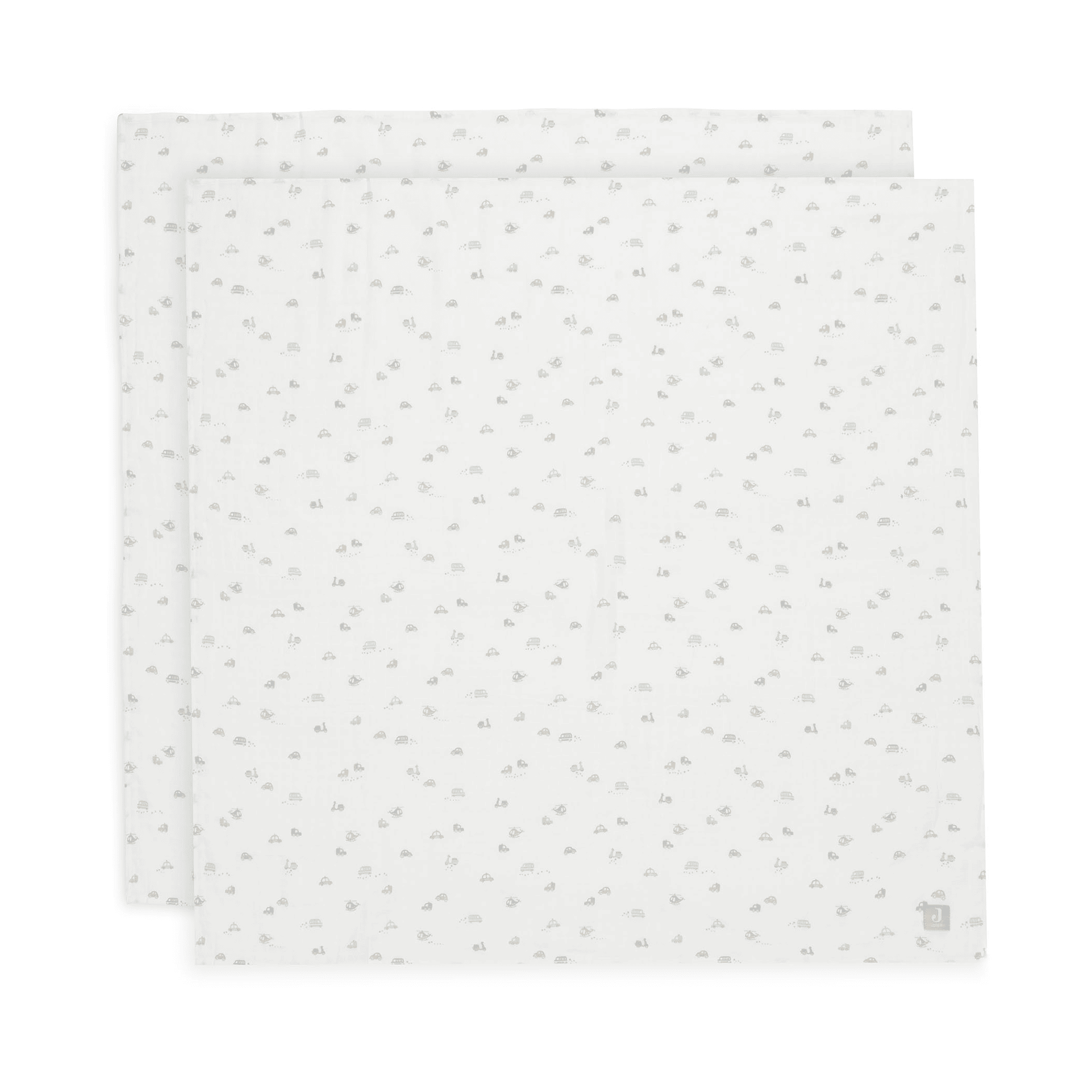 jollein, Weiß – Besonderheit: als Spucktuch, Decke, Wickelunterlage, Handtuch oder Pucktuch verwendbar