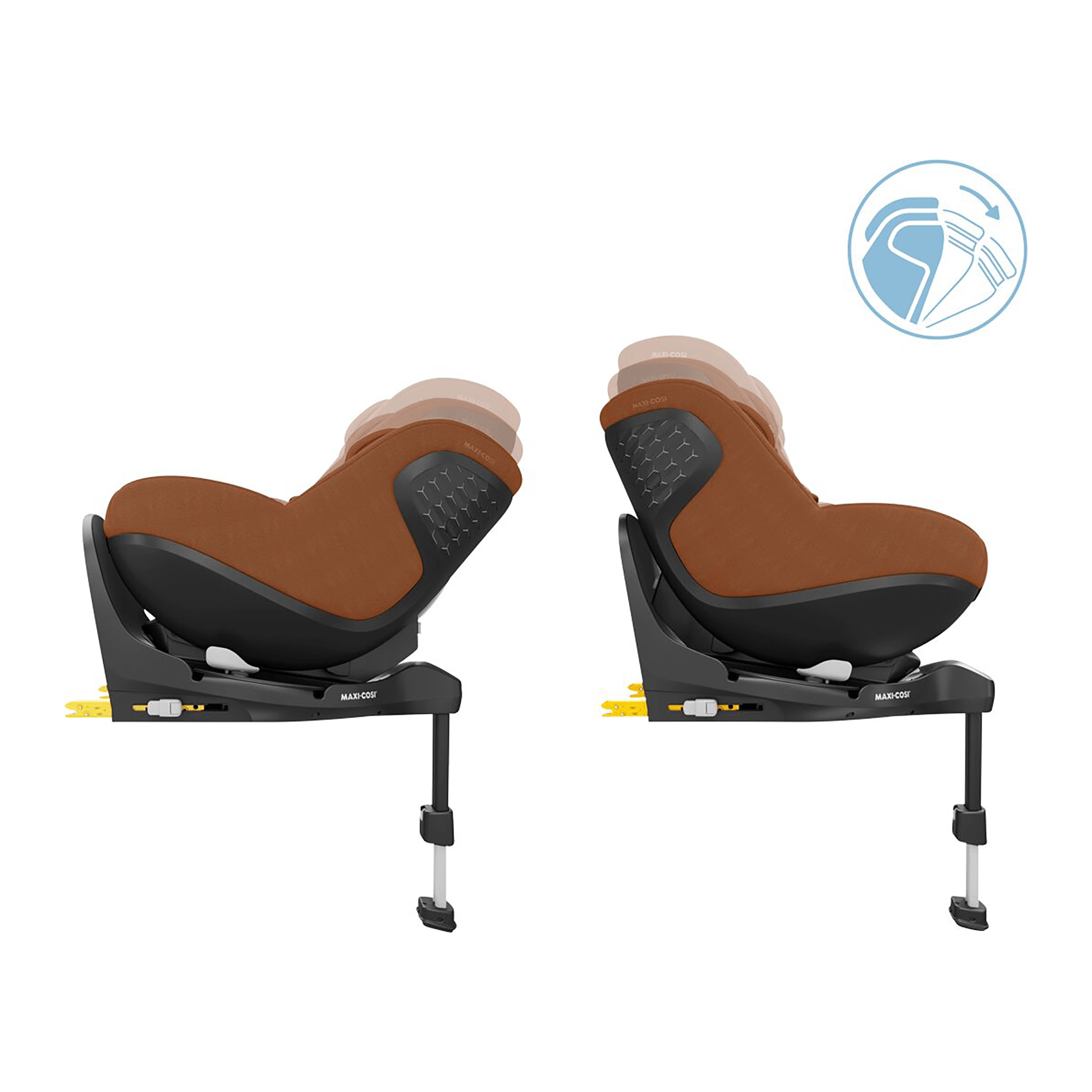Reboarder 0-18 kg, Gruppe 0+/1, MAXI-COSI Premium, Orange – Produktansicht