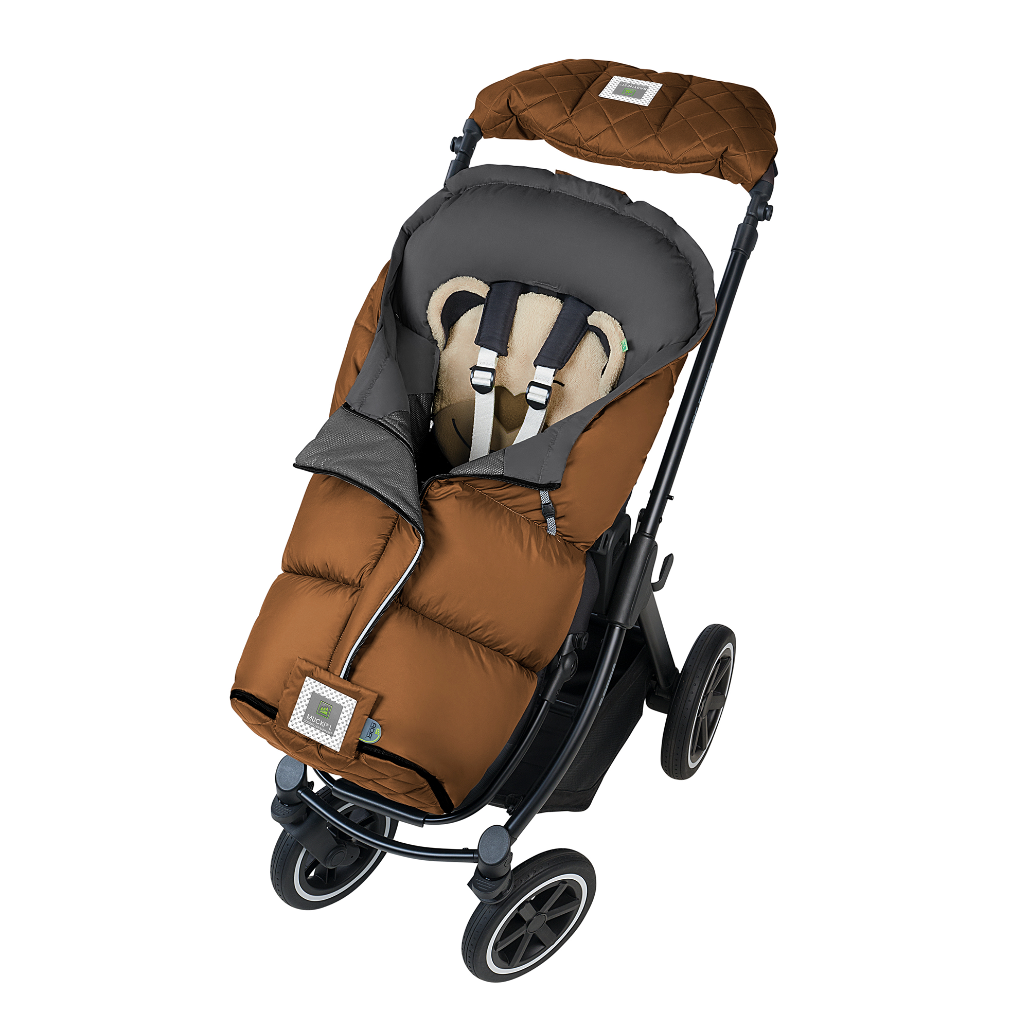 Fußsäcke & Decken, odenwälder, Beige – Produktansicht