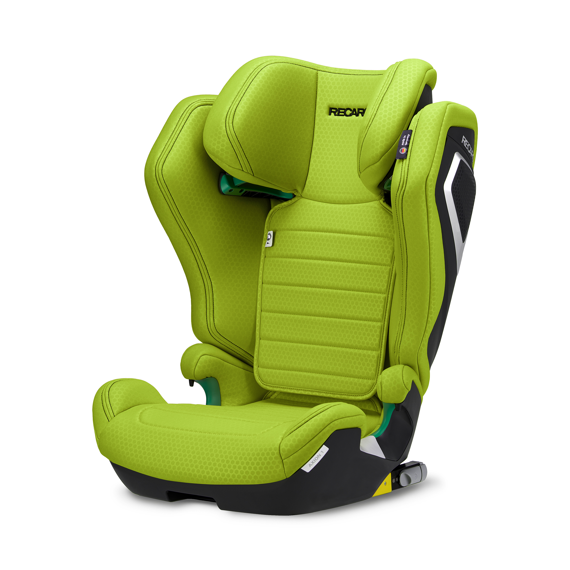 Recaro, RECARO, Grün – Besonderheit: mit trapezförmigem 4-Seitenaufprallschutz für mehr Stabilität
